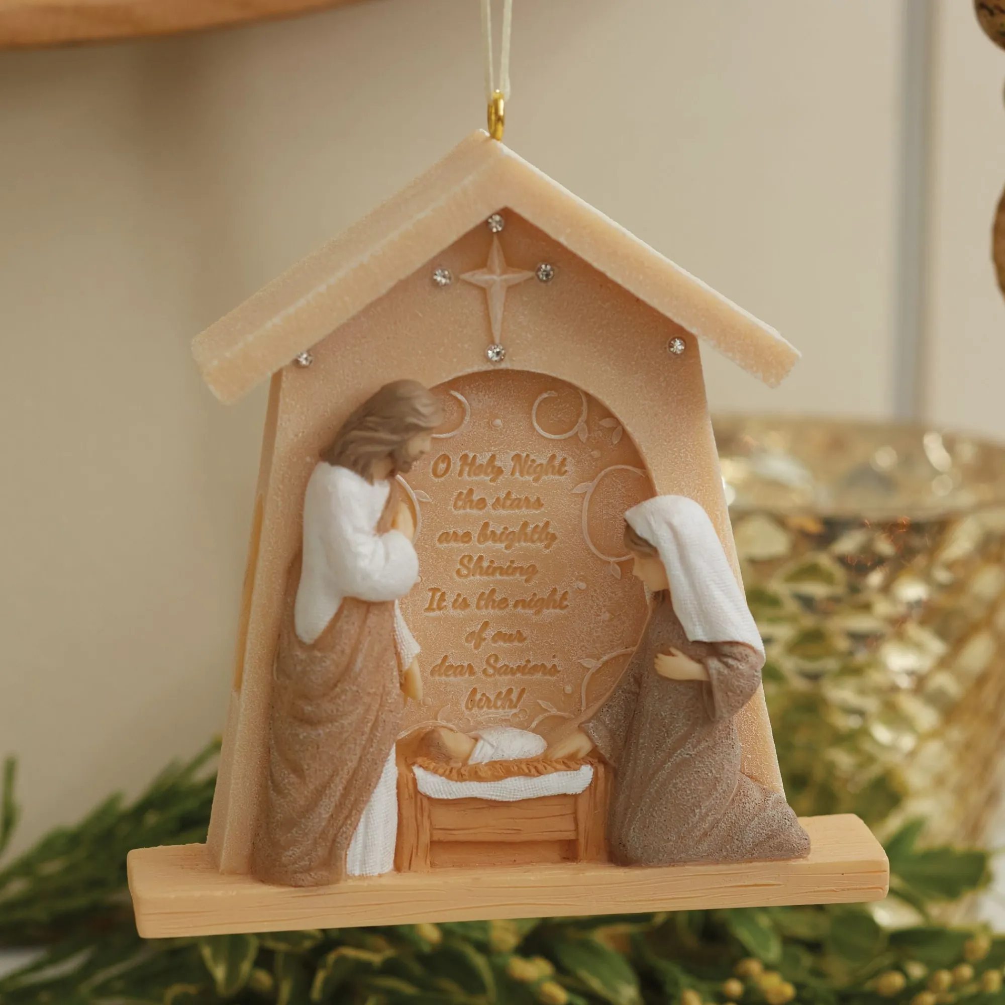 Enesco Gift Ornaments | Nativity | Nativity Creche ornament