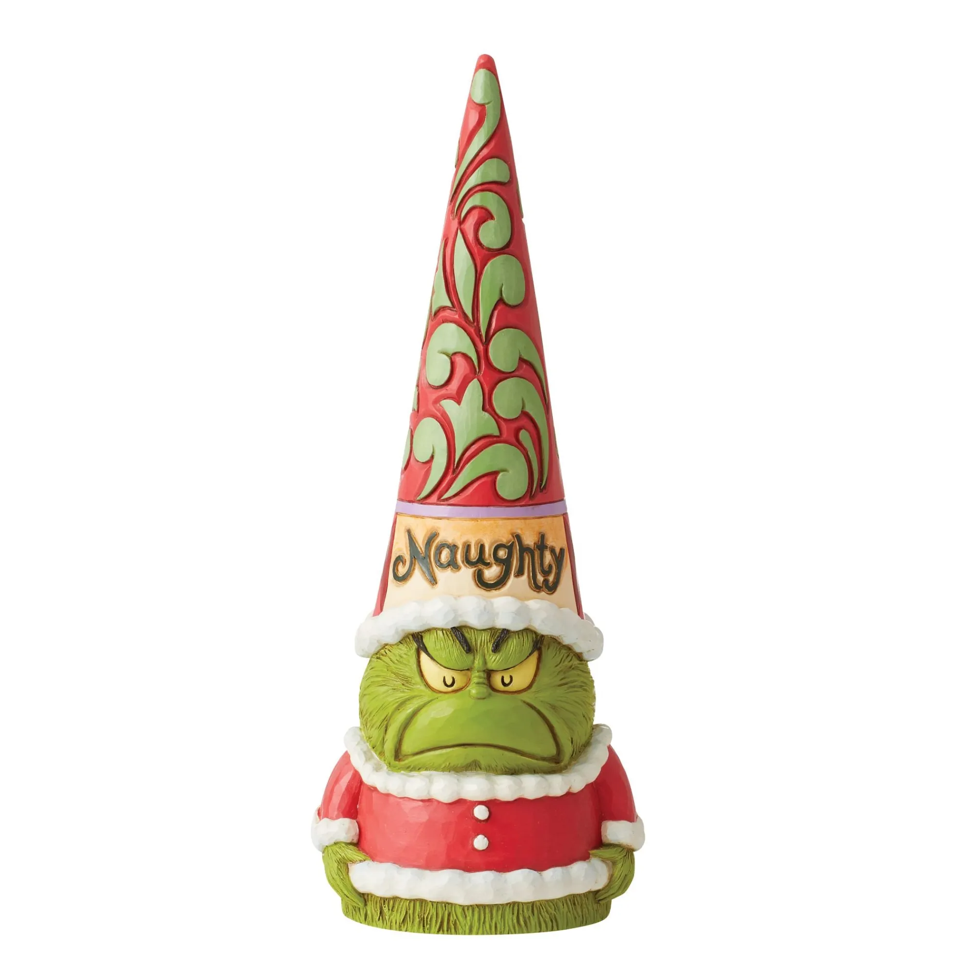 Enesco Gift Figurines | Santas | Naughty/Nice Grinch Gnome