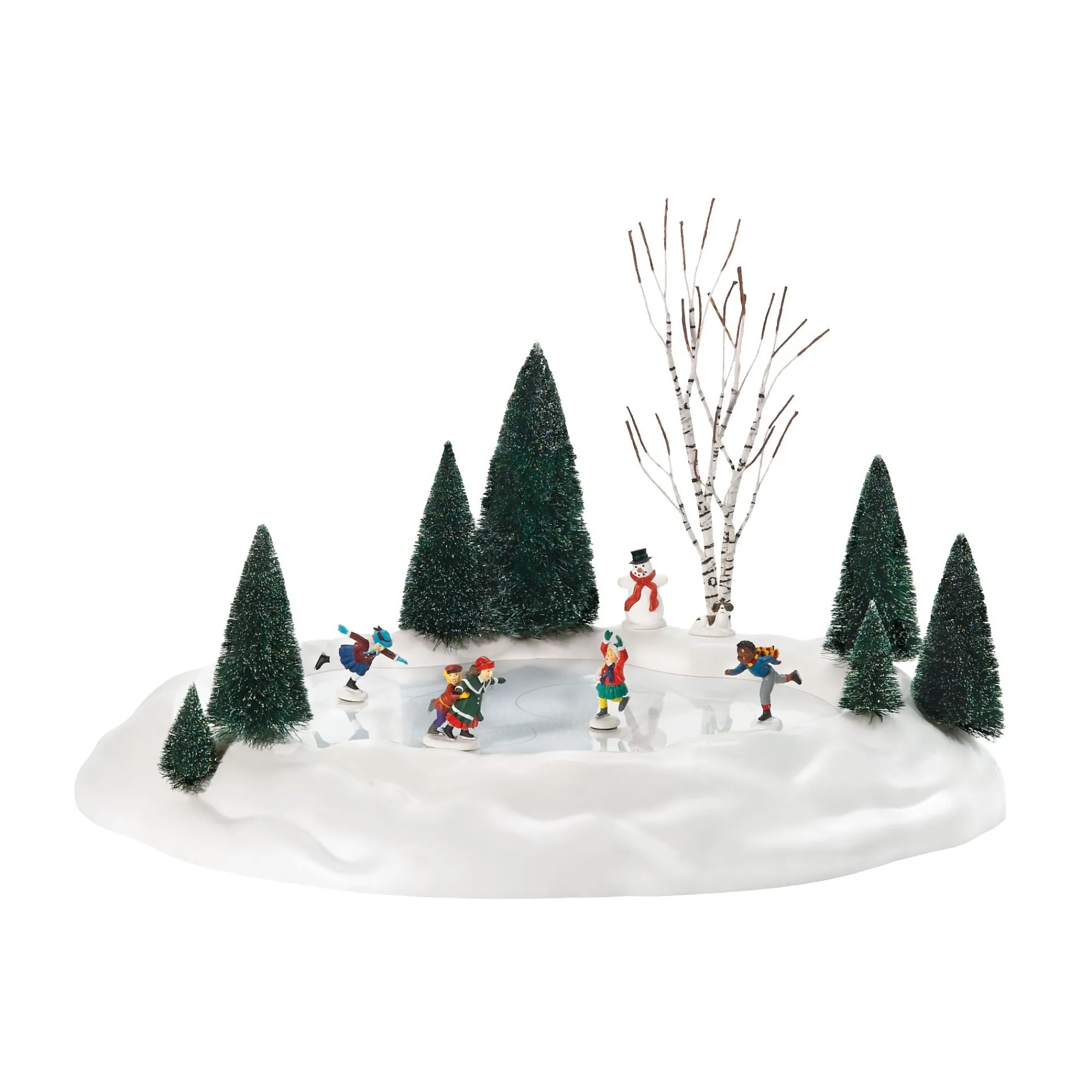 Department 56 Village Parts And Accessories | New Animated Skating Pond