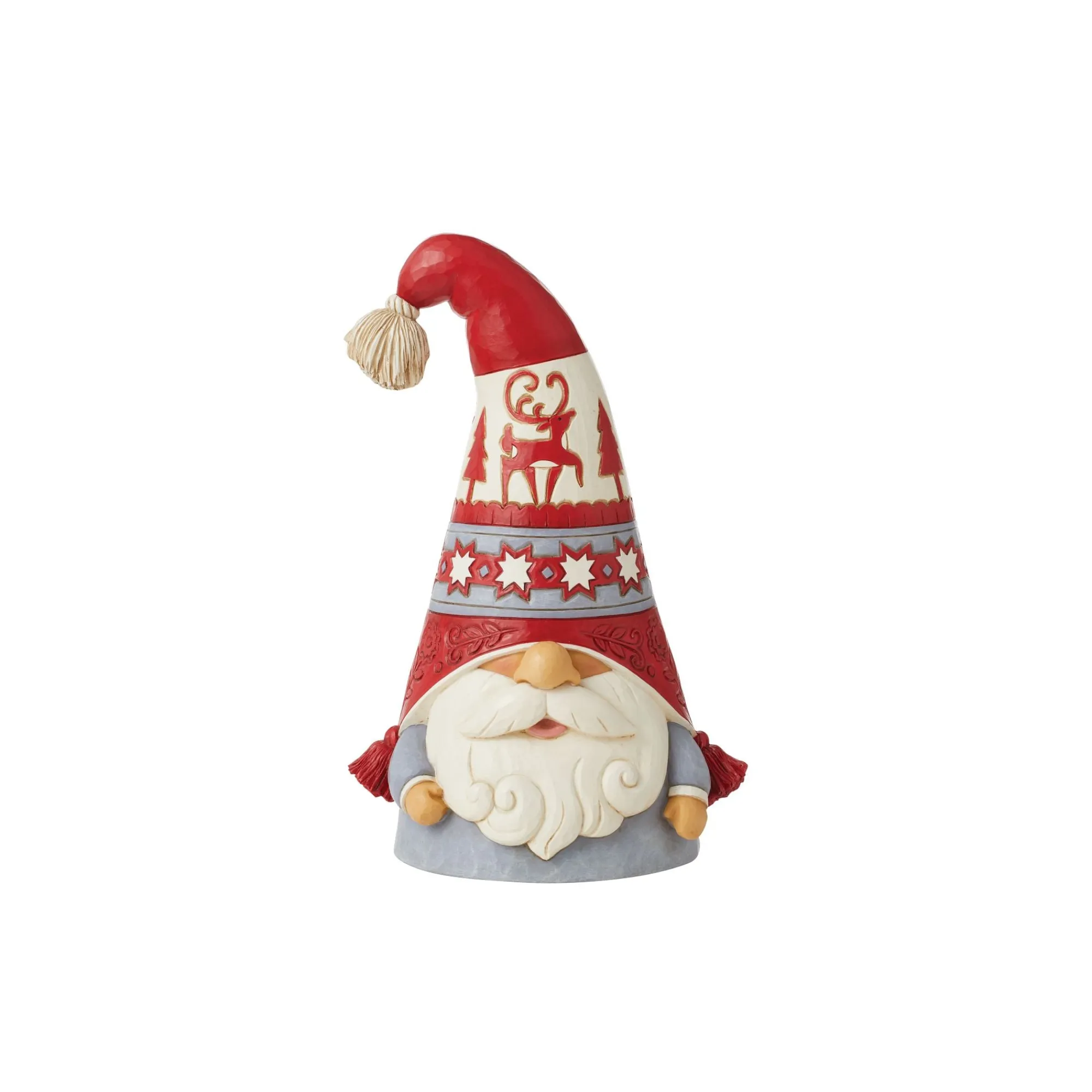 Enesco Gift Figurines | Nordic Noel Gnome Flap Hat Fig