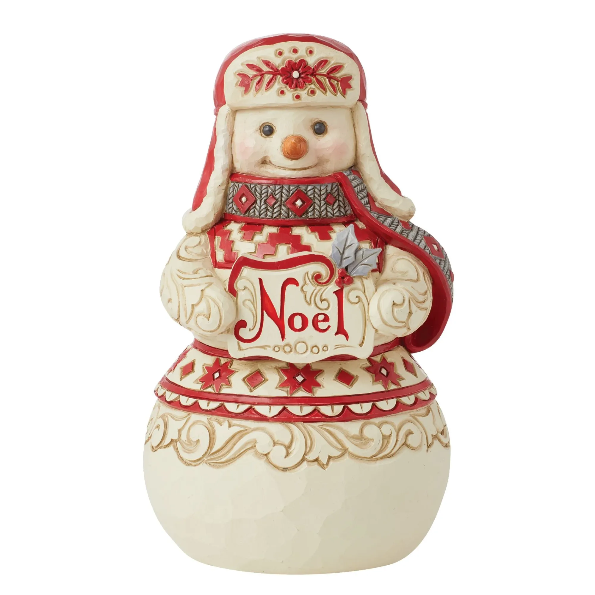 Enesco Gift Figurines | Snowman | Nordic Noel Snowman Noel Sign