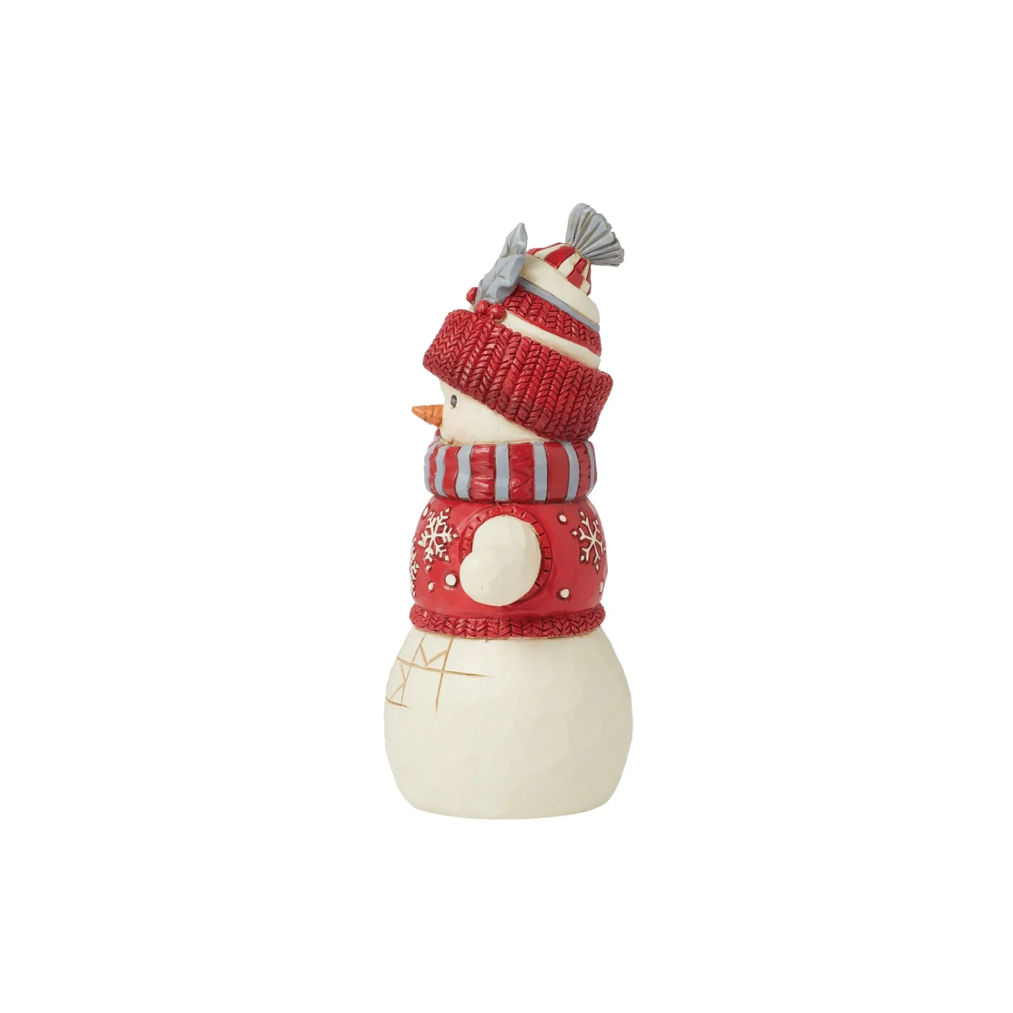 Enesco Gift Figurines | Snowman | Nordic Noel Snowman with Hat