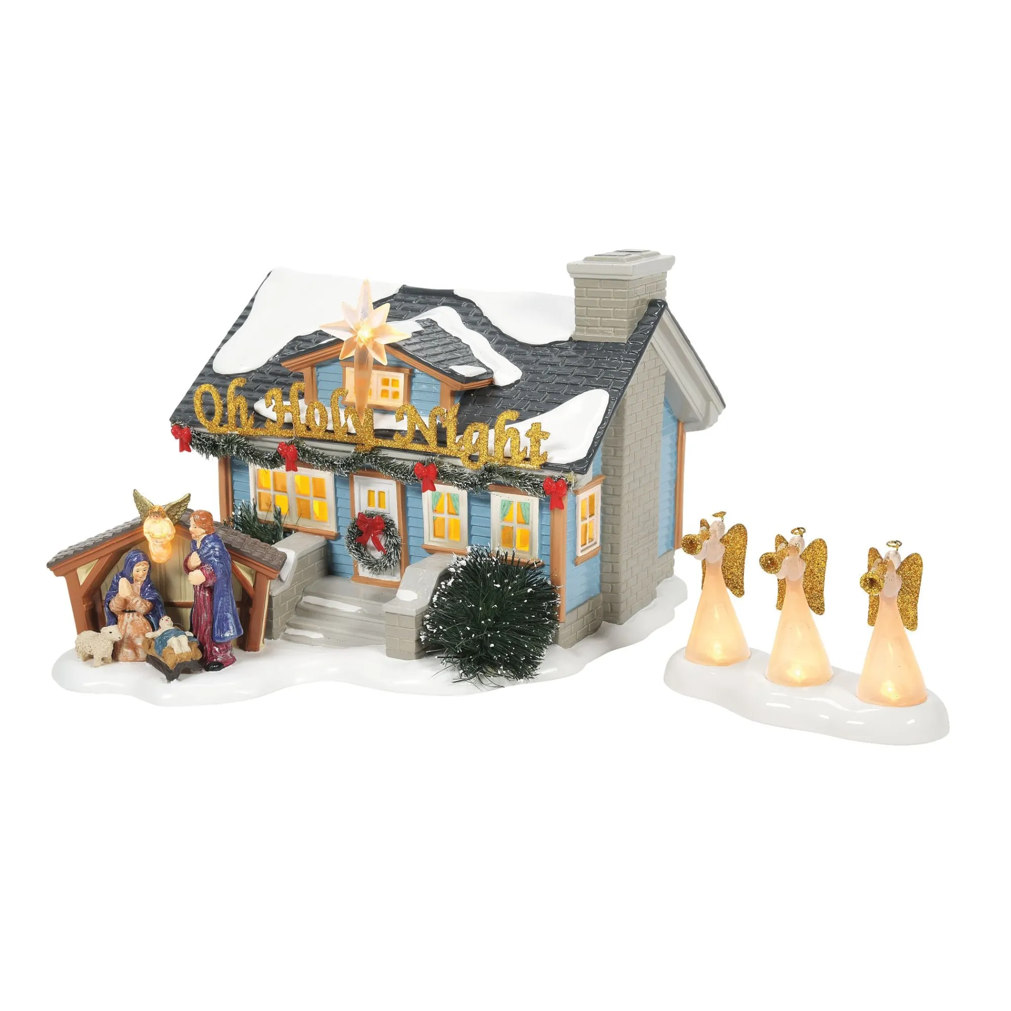 Department 56 Village Lighted Buildings | Oh Holy Night House