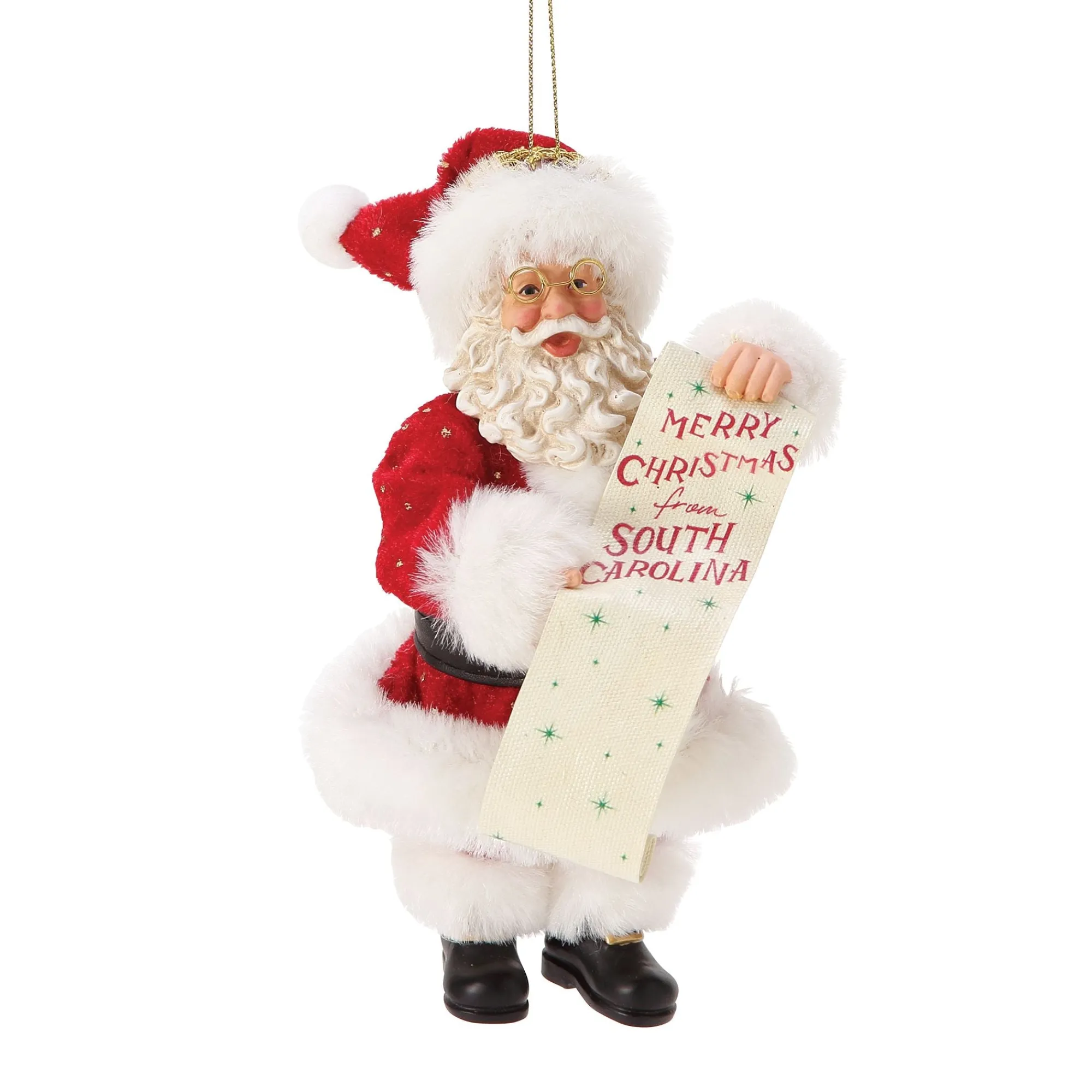 Department 56 Ornaments | Santas | ORNPD South Carolina Orn