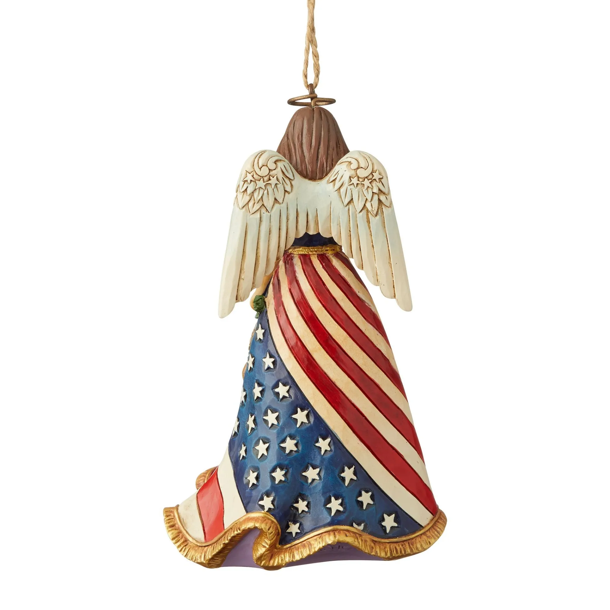 Enesco Gift Ornaments | Religious | Patriotic Angel Ornament