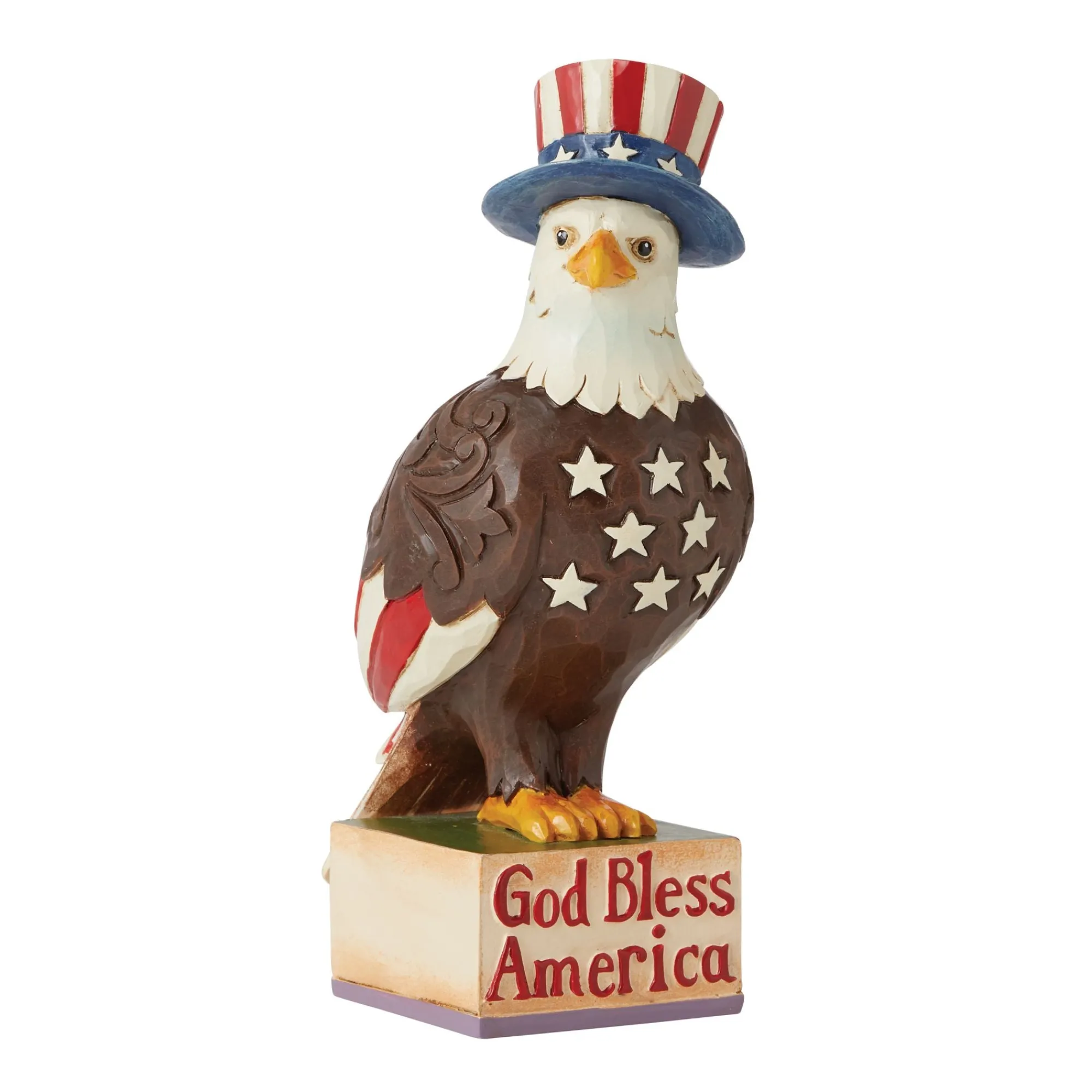 Enesco Gift Figurines | Religious | Patriotic Bless America Eagle