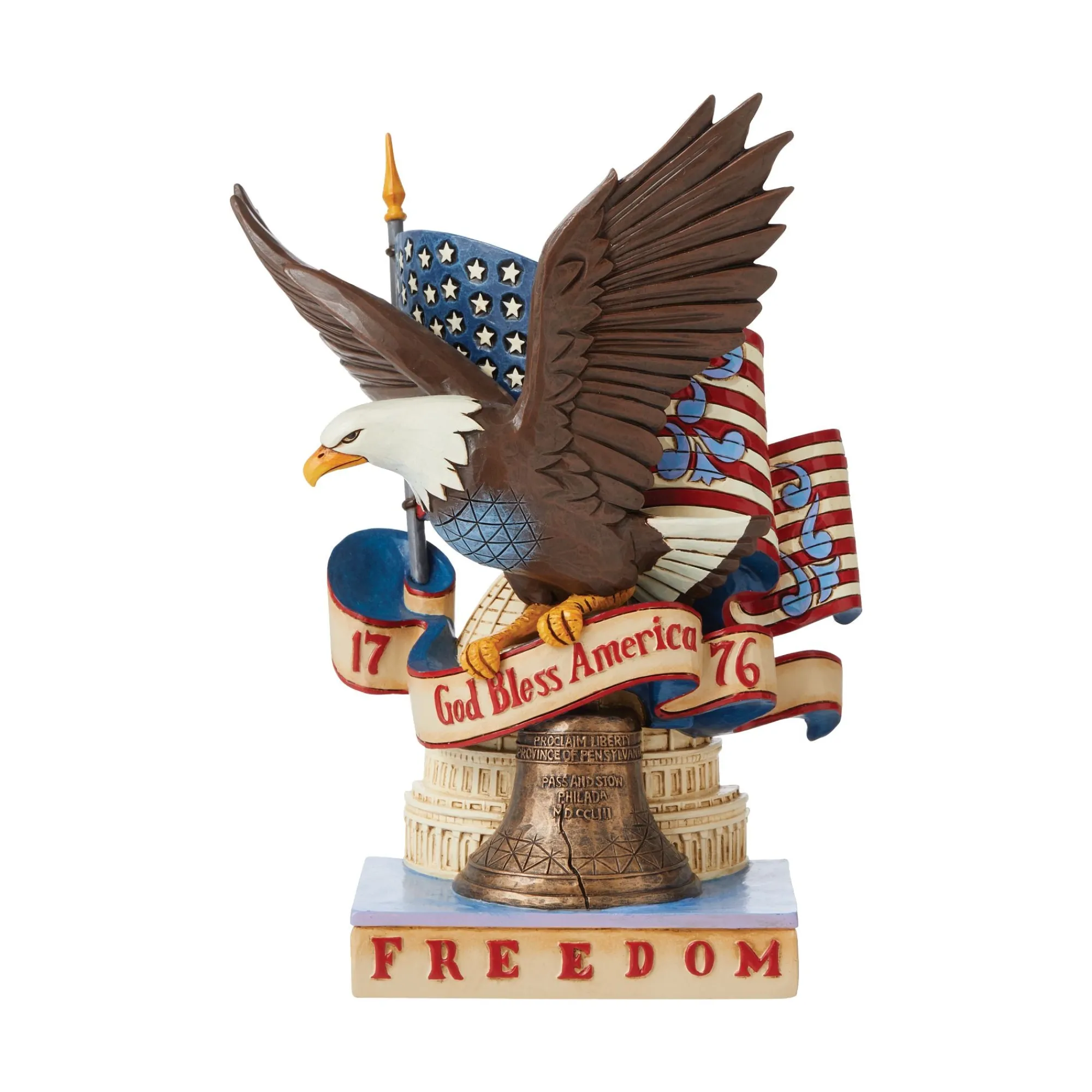 Enesco Gift Figurines | Religious | Patriotic Freedom Eagle