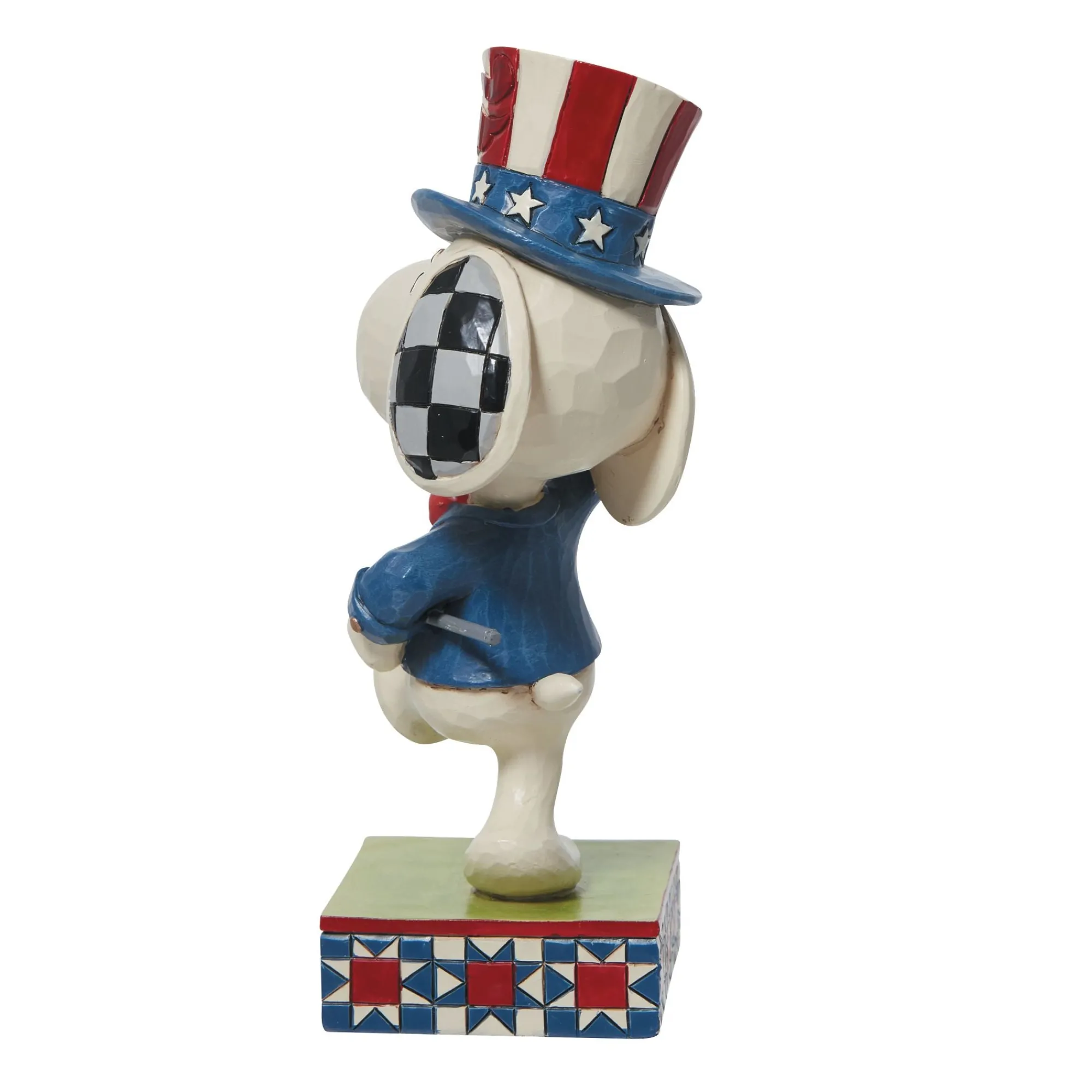 Enesco Gift Figurines | Patriotic Snoopy Marching