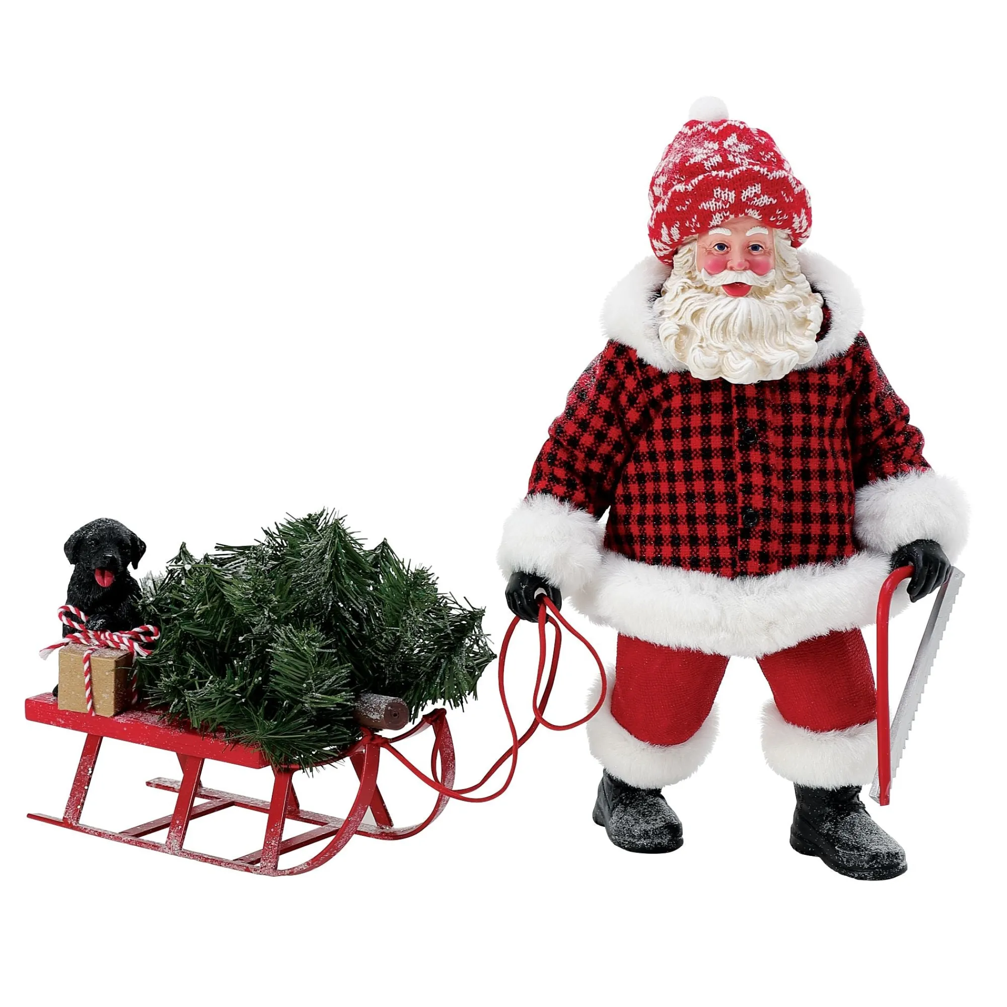 Department 56 Figurines | Santas | Picking the Perfect Tree