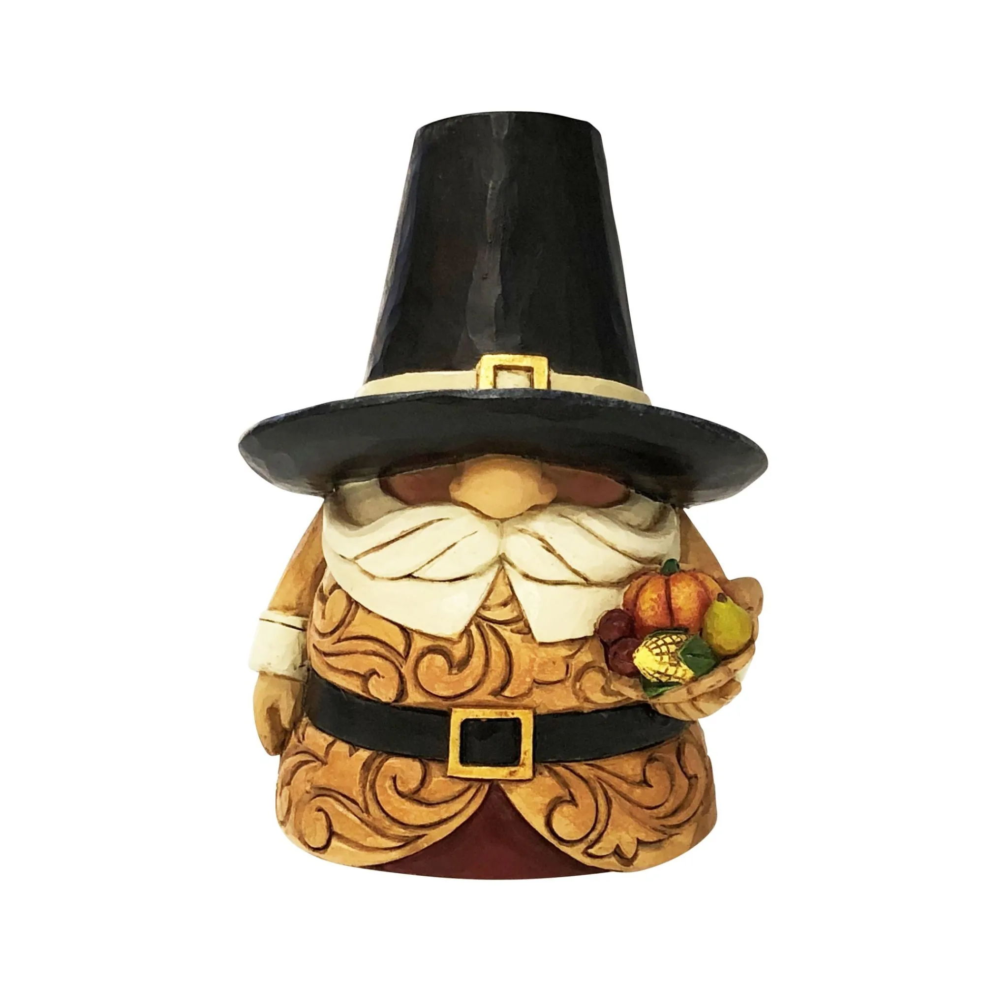 Enesco Gift Figurines | Pilgrim Holding Cornucopia Fig