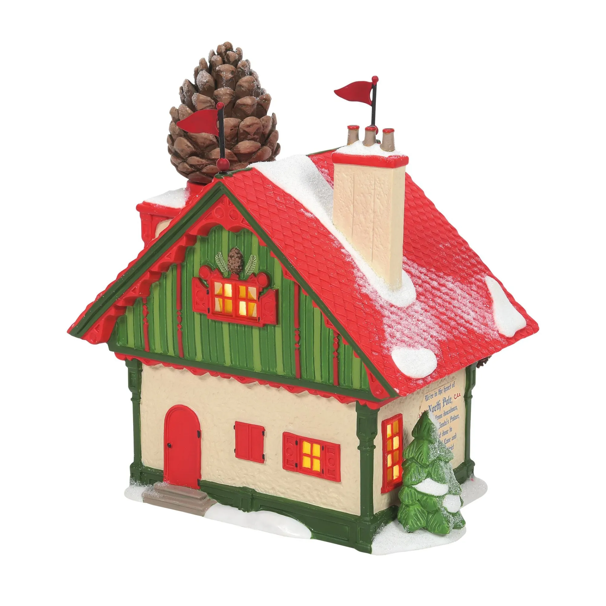 Department 56 Village Lighted Buildings | Pine Cone Bed & Breakfast