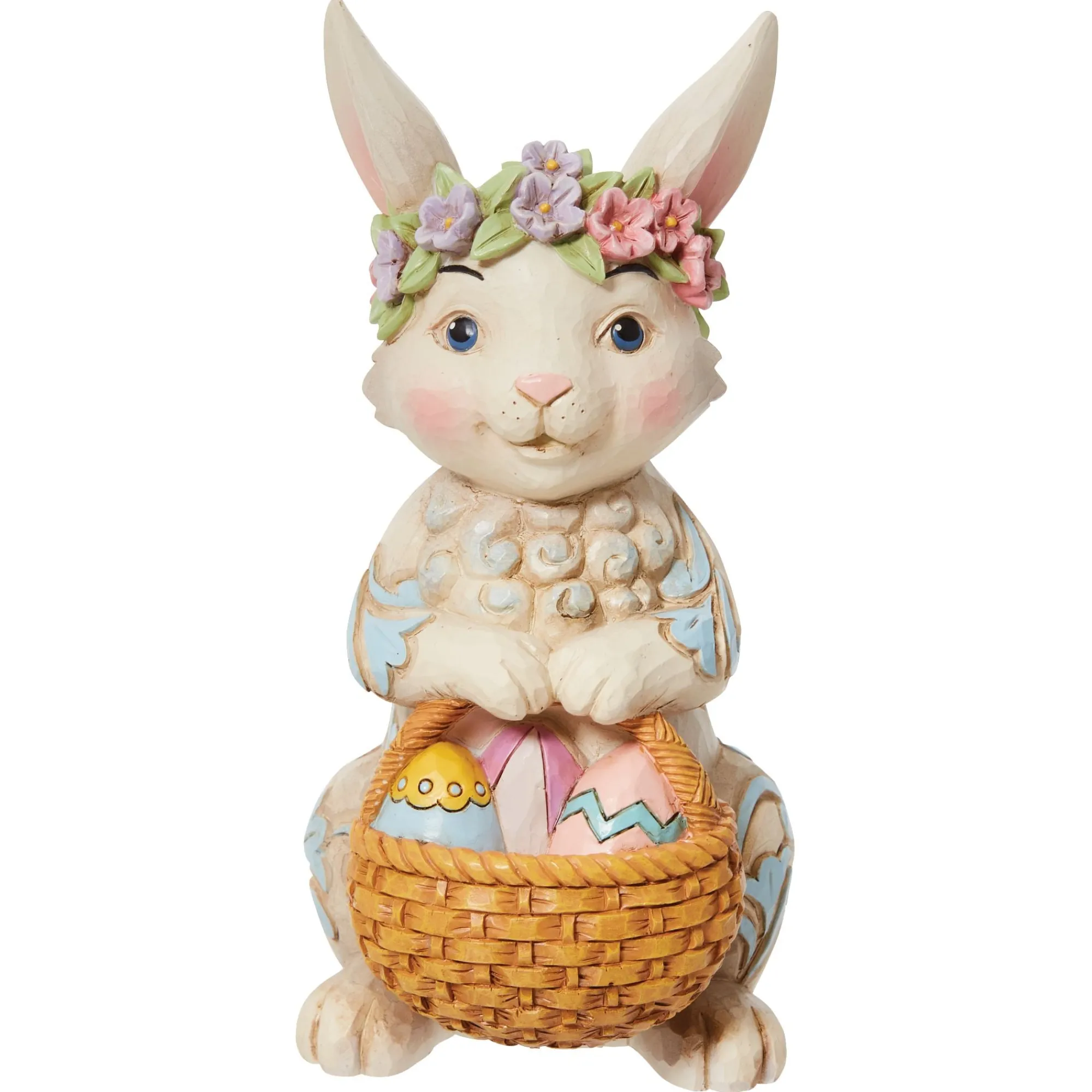 Enesco Gift Figurines | Pint Bunny with Floral Crown