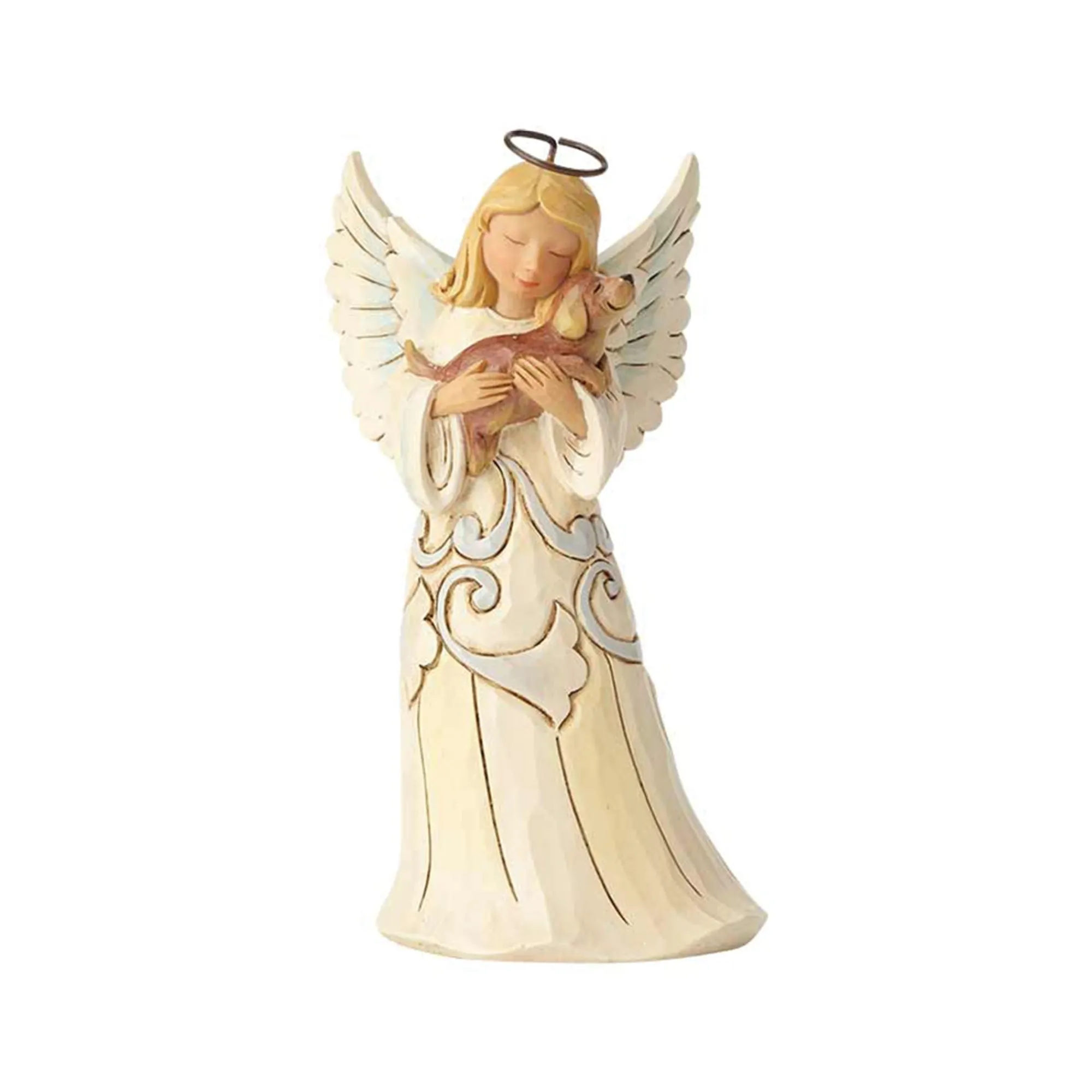 Enesco Gift Figurines | Religious | Pint Sized Angel with Dog