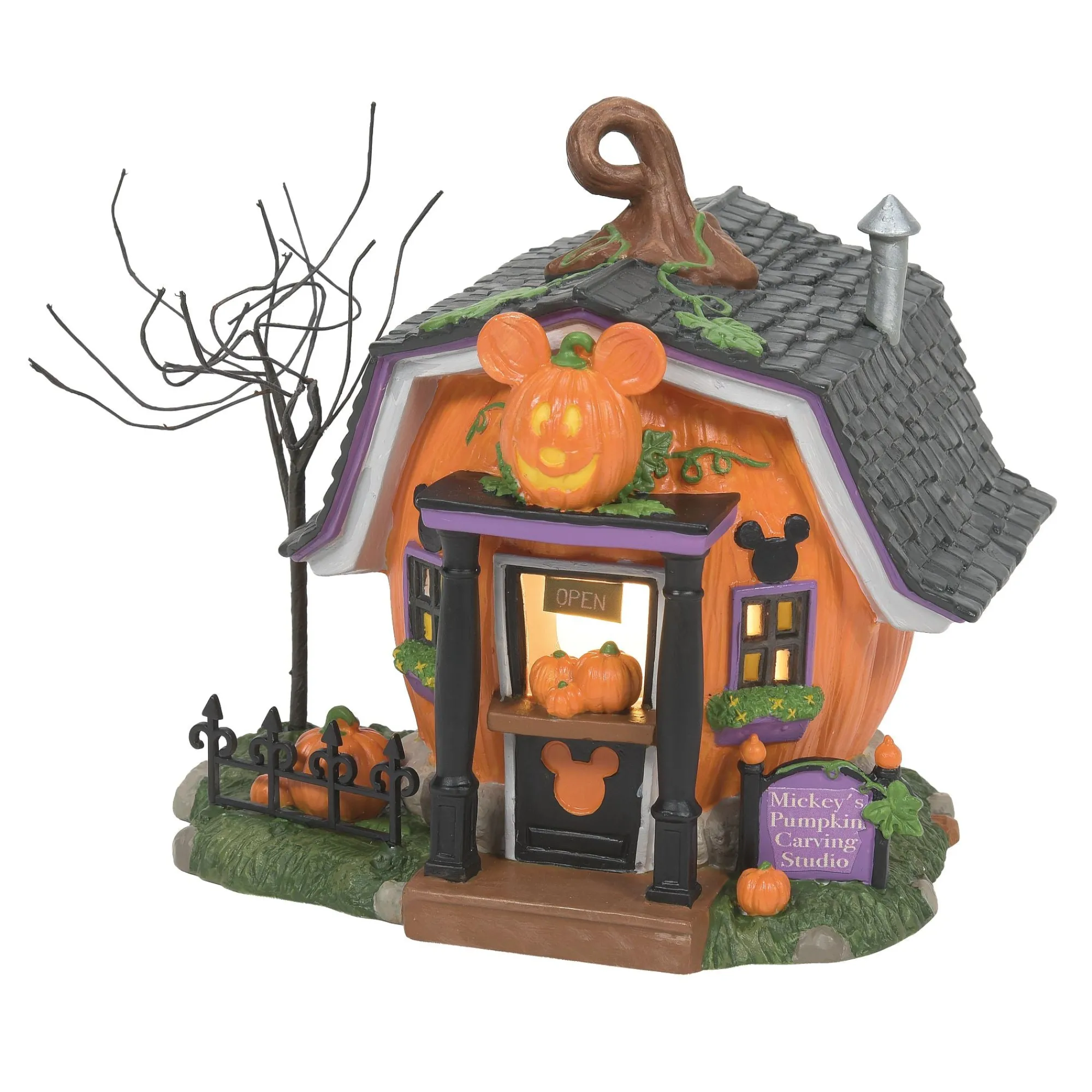 Department 56 Village Lighted Buildings | Pumpkintown Carving Studio