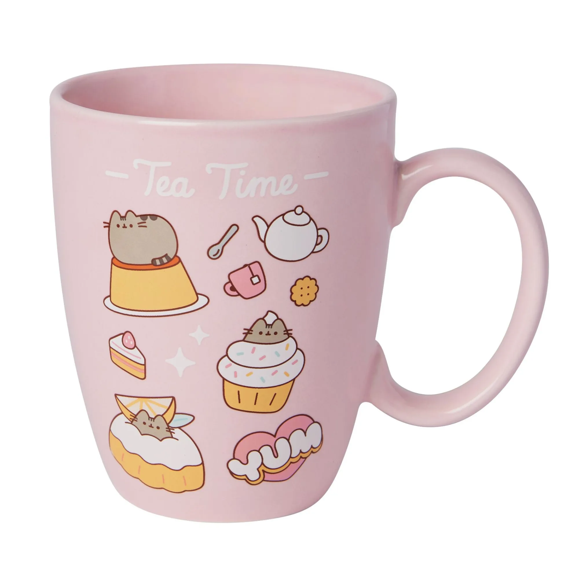 Department 56 Mugs | Drinkware | Pusheen Tea Time