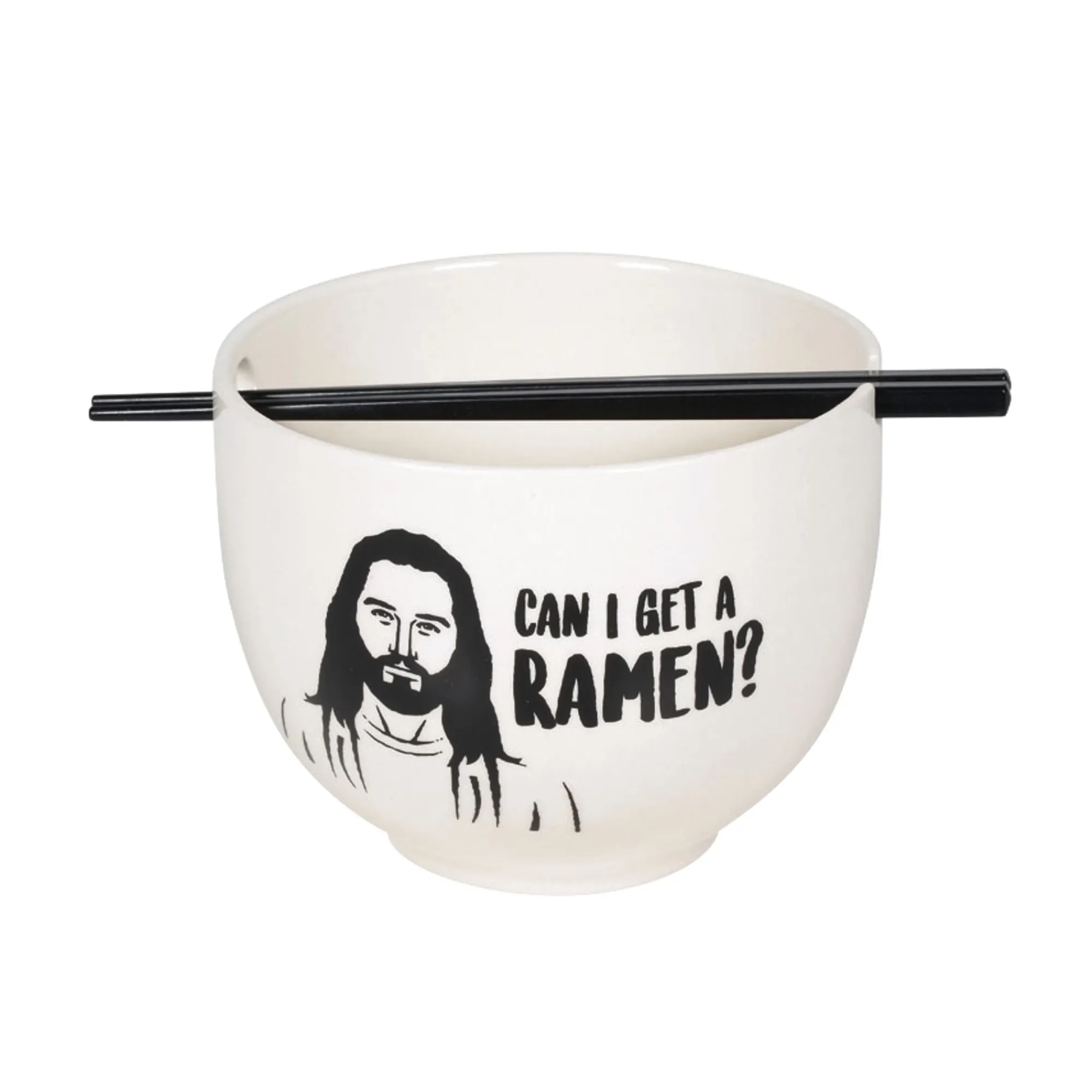 Enesco Gift Religious | RAMEN JESUS BOWL W CHOPSTICKS