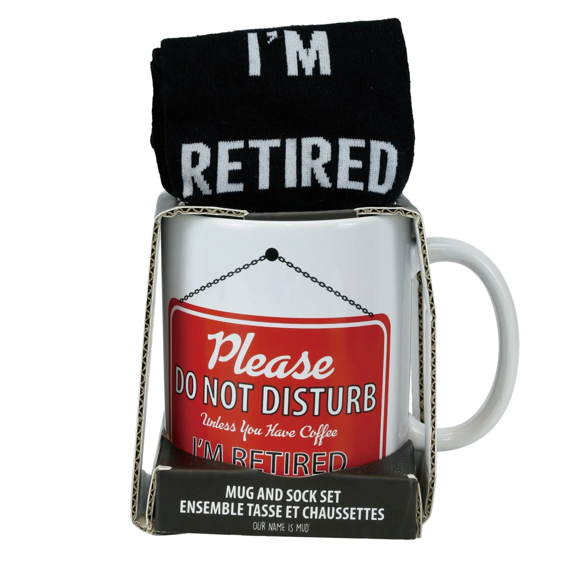 Enesco Gift Mugs | Drinkware | Retirement Mug Sock Set