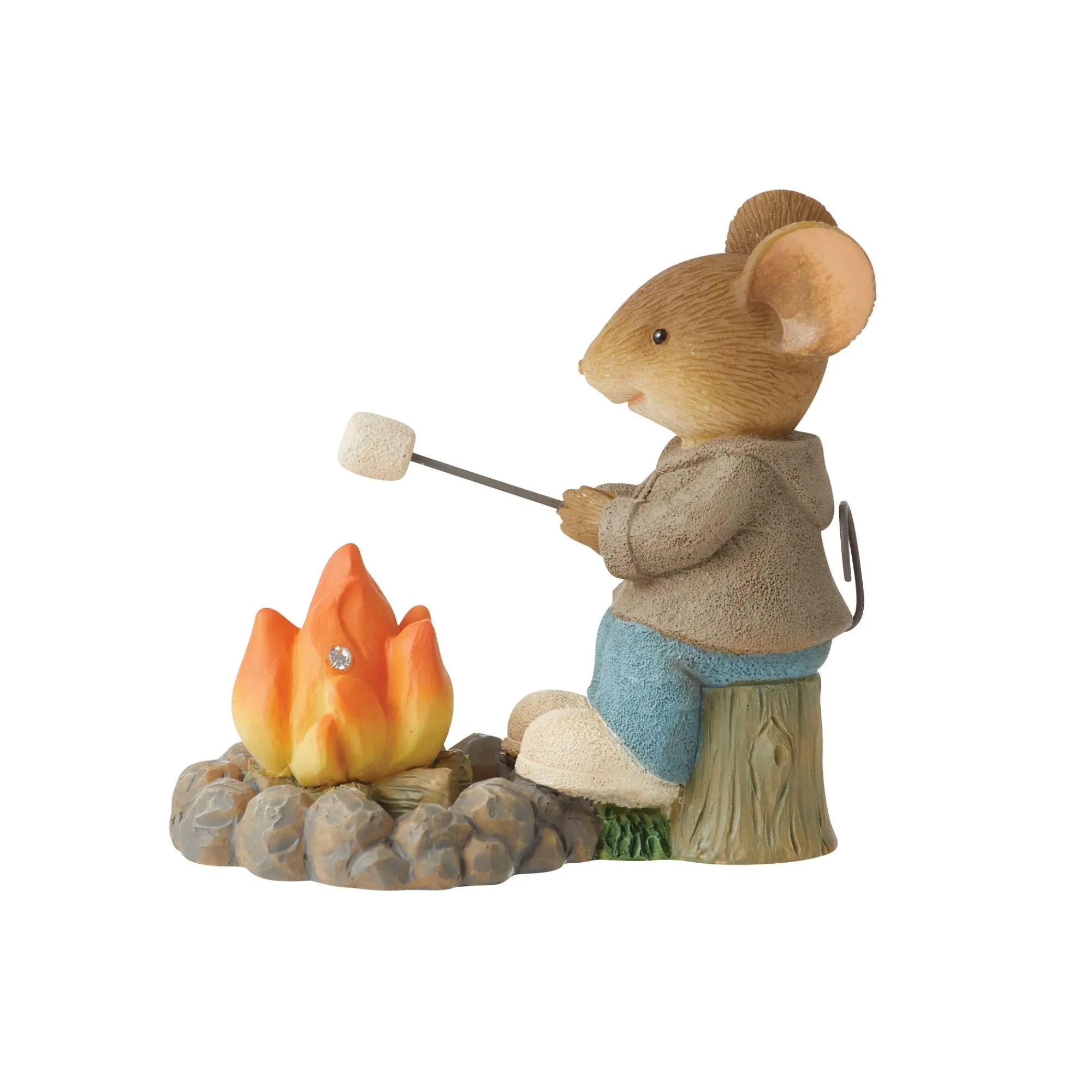 Enesco Gift Figurines | Roasting marshmallows figurine