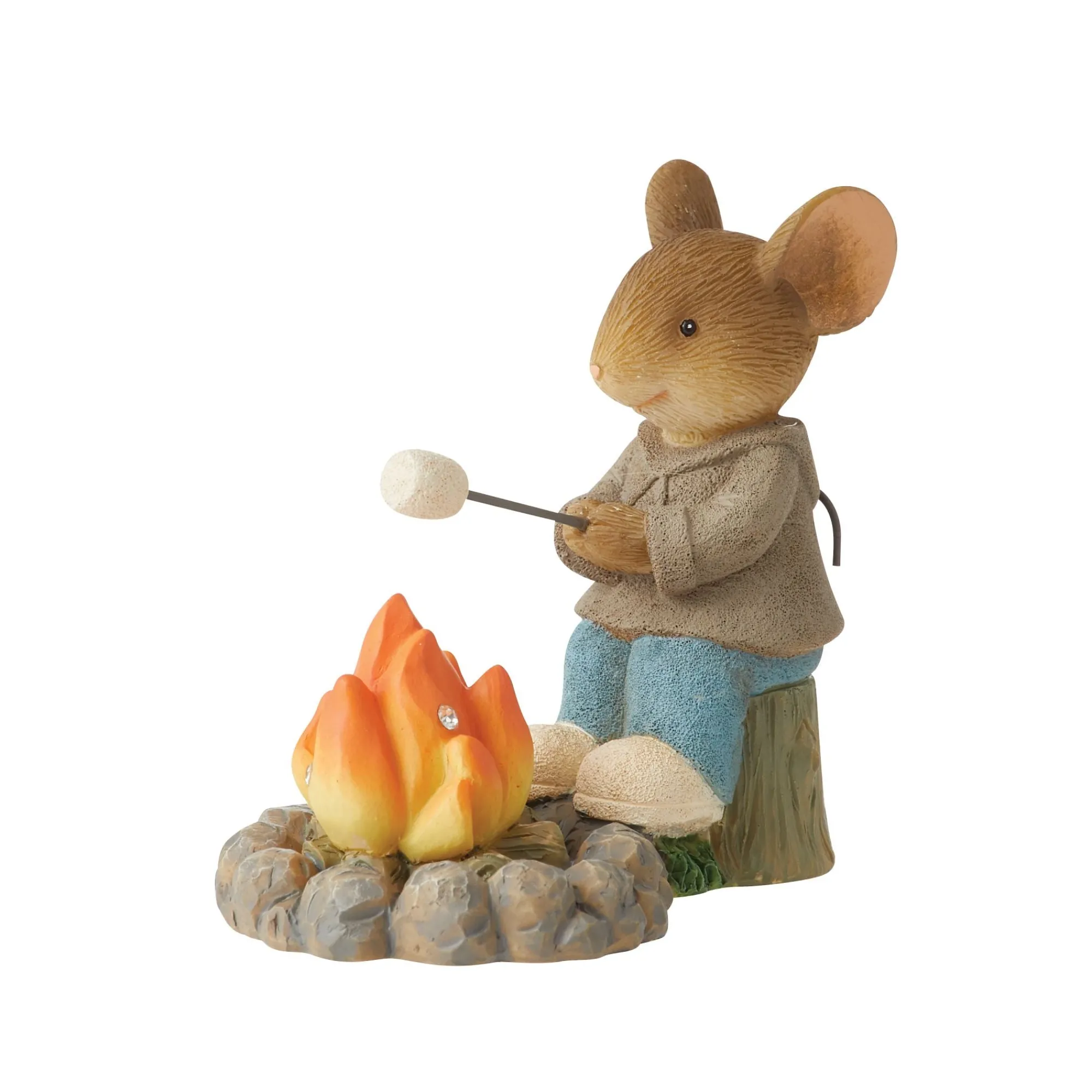 Enesco Gift Figurines | Roasting marshmallows figurine