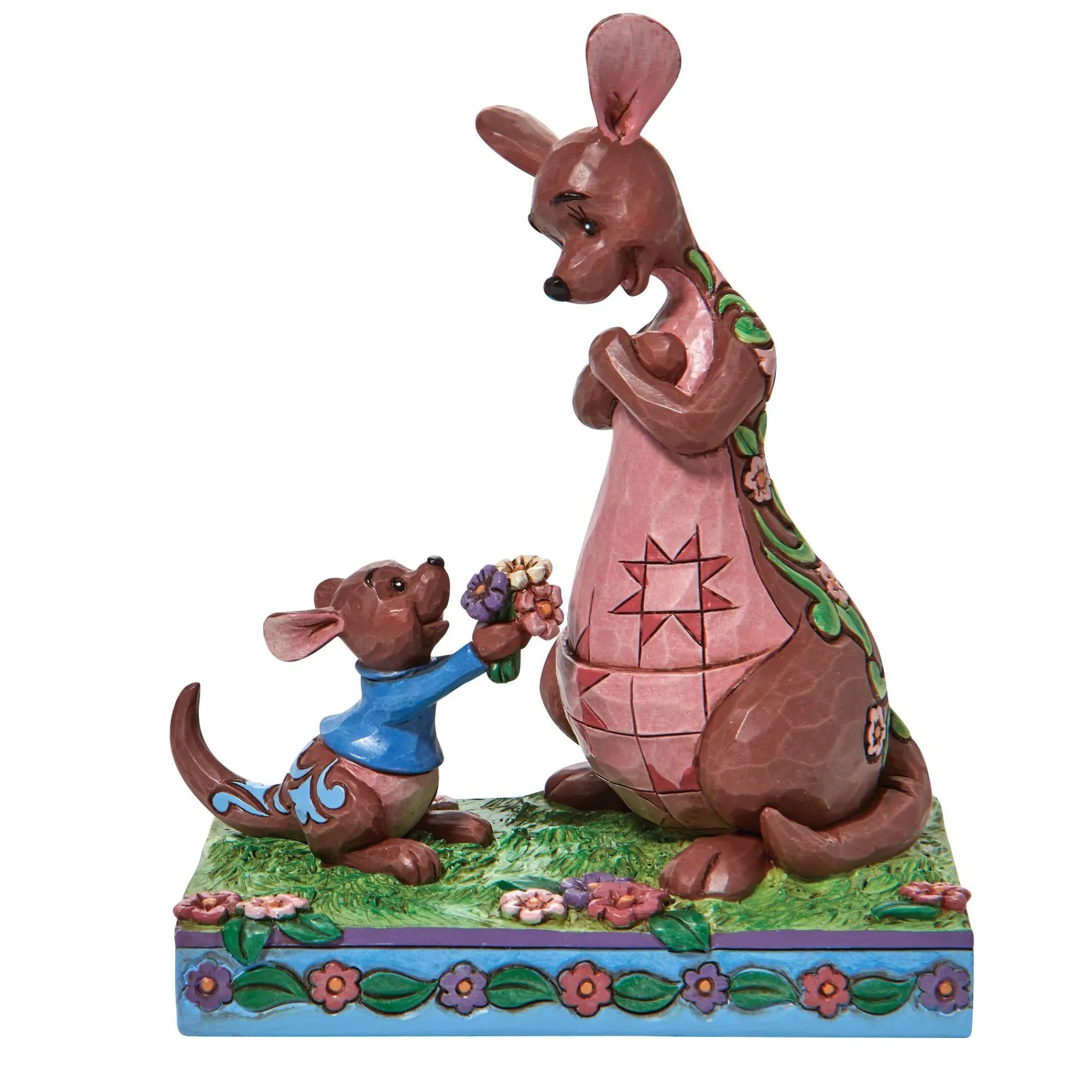 Enesco Gift Figurines | Roo Giving Kanga Flowers