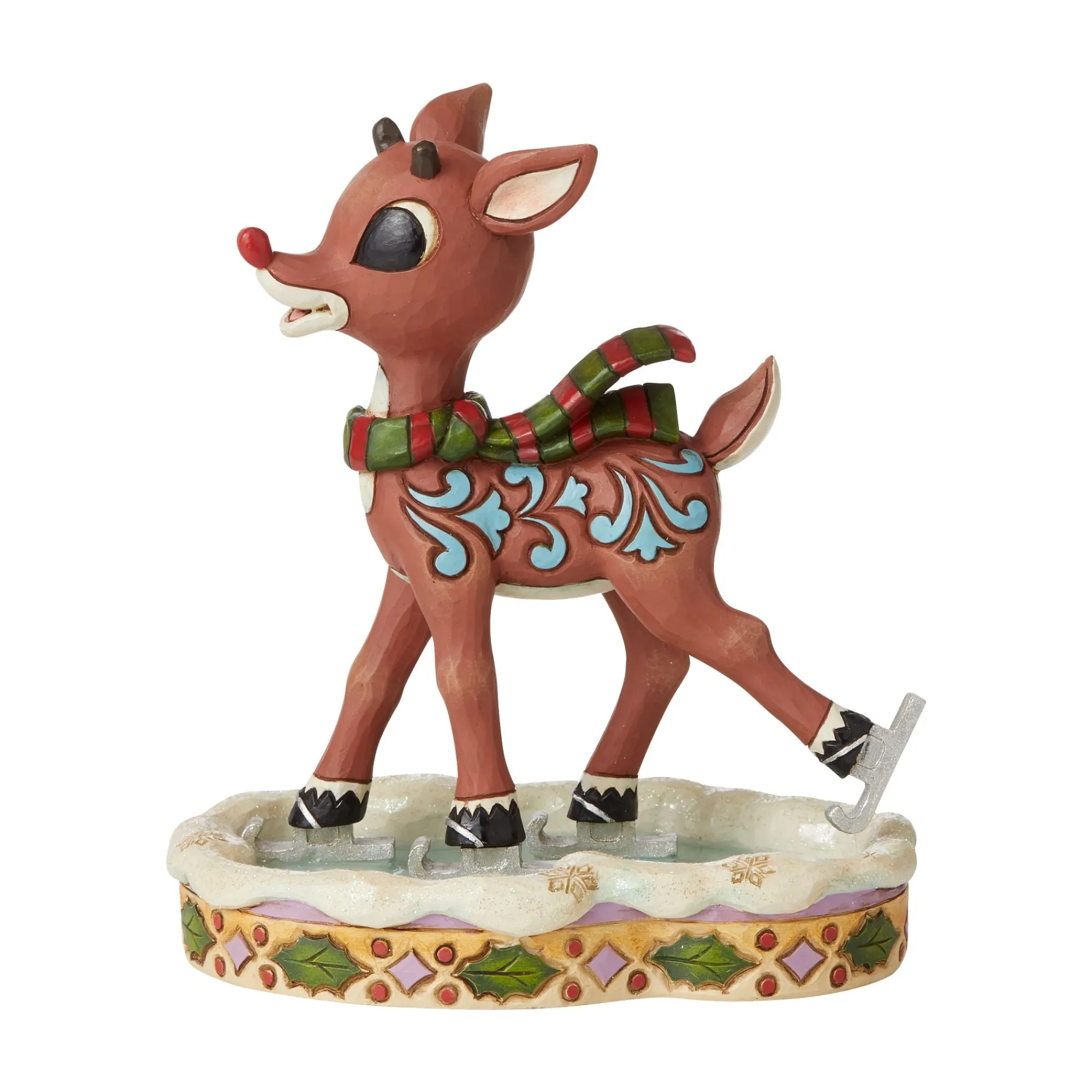 Enesco Gift Figurines | Rudolph Ice Skating