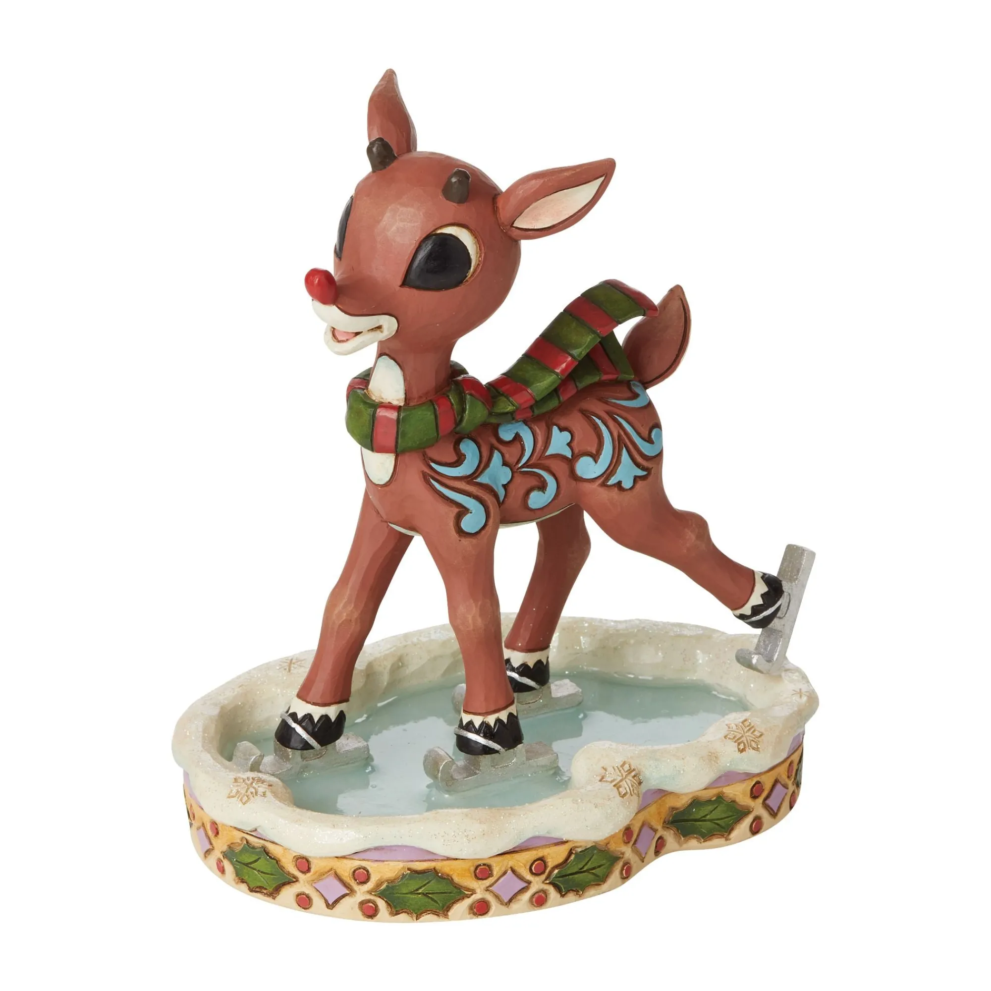 Enesco Gift Figurines | Rudolph Ice Skating