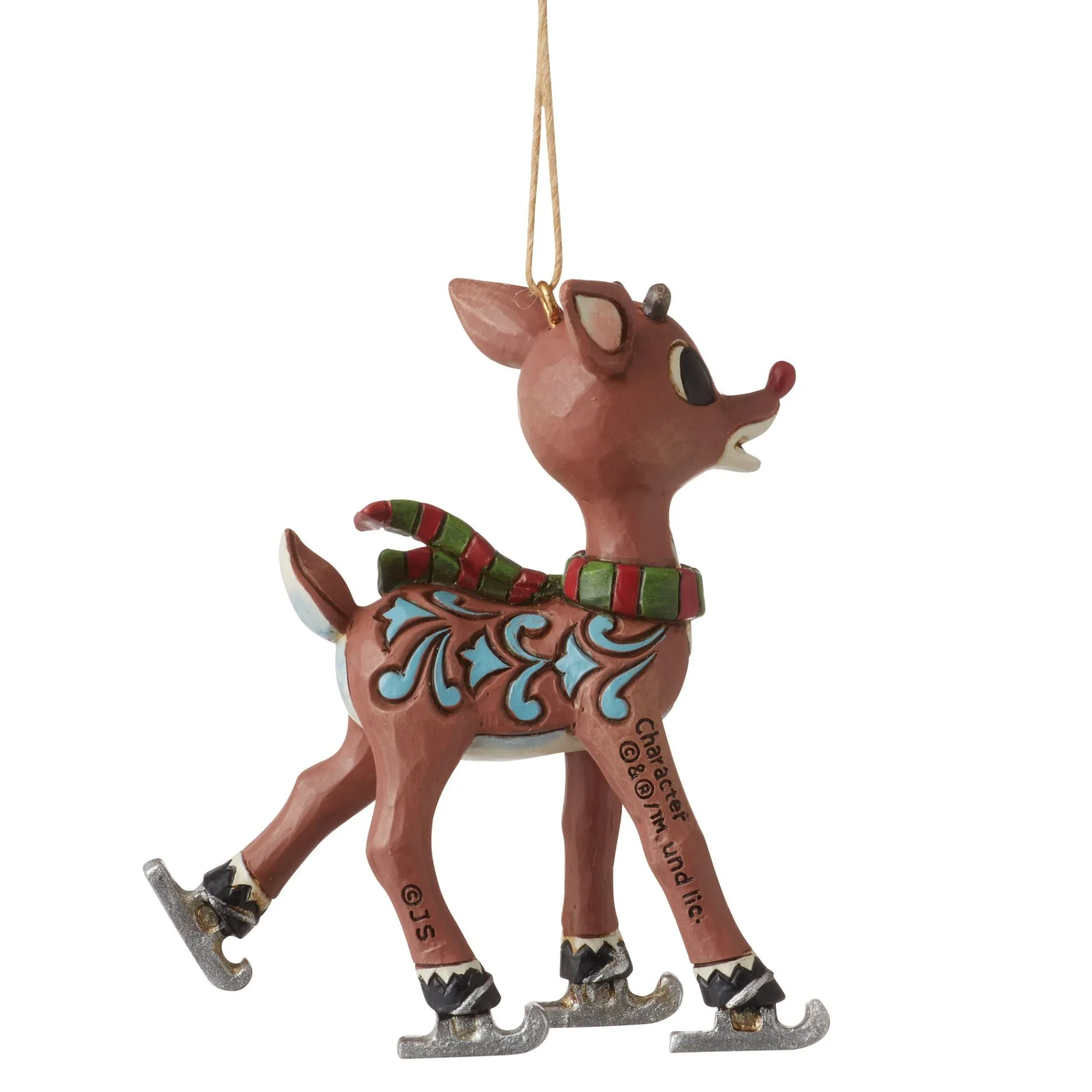 Enesco Gift Ornaments | Rudolph Ice Skating Ornament