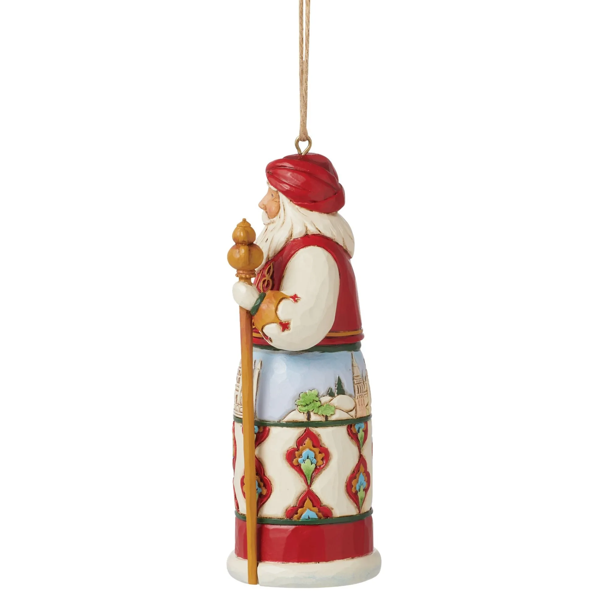 Enesco Gift Ornaments | Santas | Santa Around World Turkey Orn