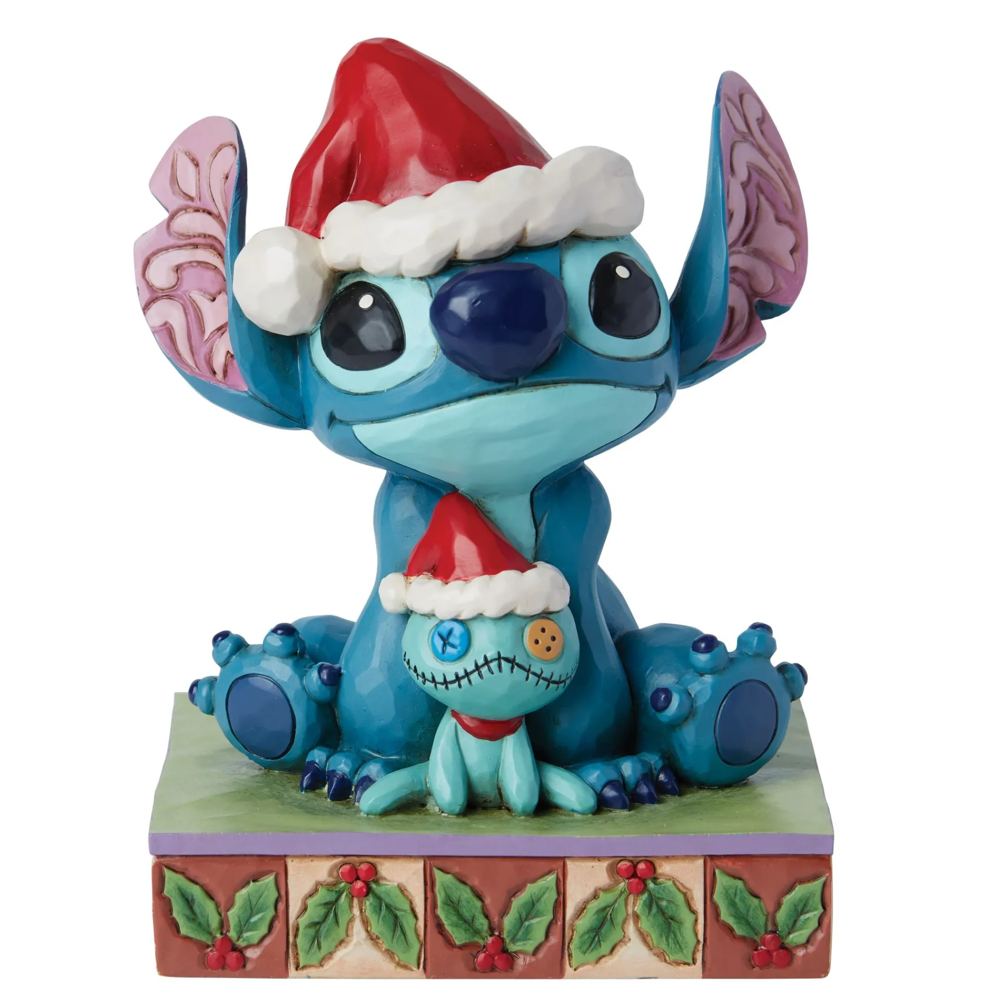 Enesco Gift Figurines | Santa Stitch with Scrump