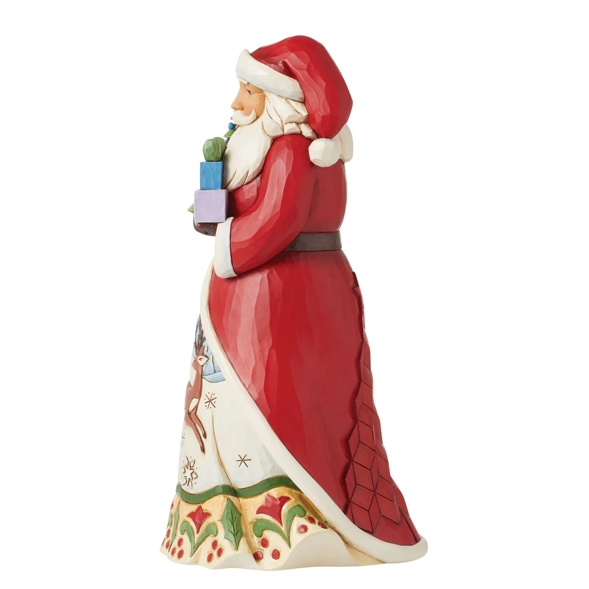 Enesco Gift Figurines | Santas | Santa Vintage LED Tree Fig