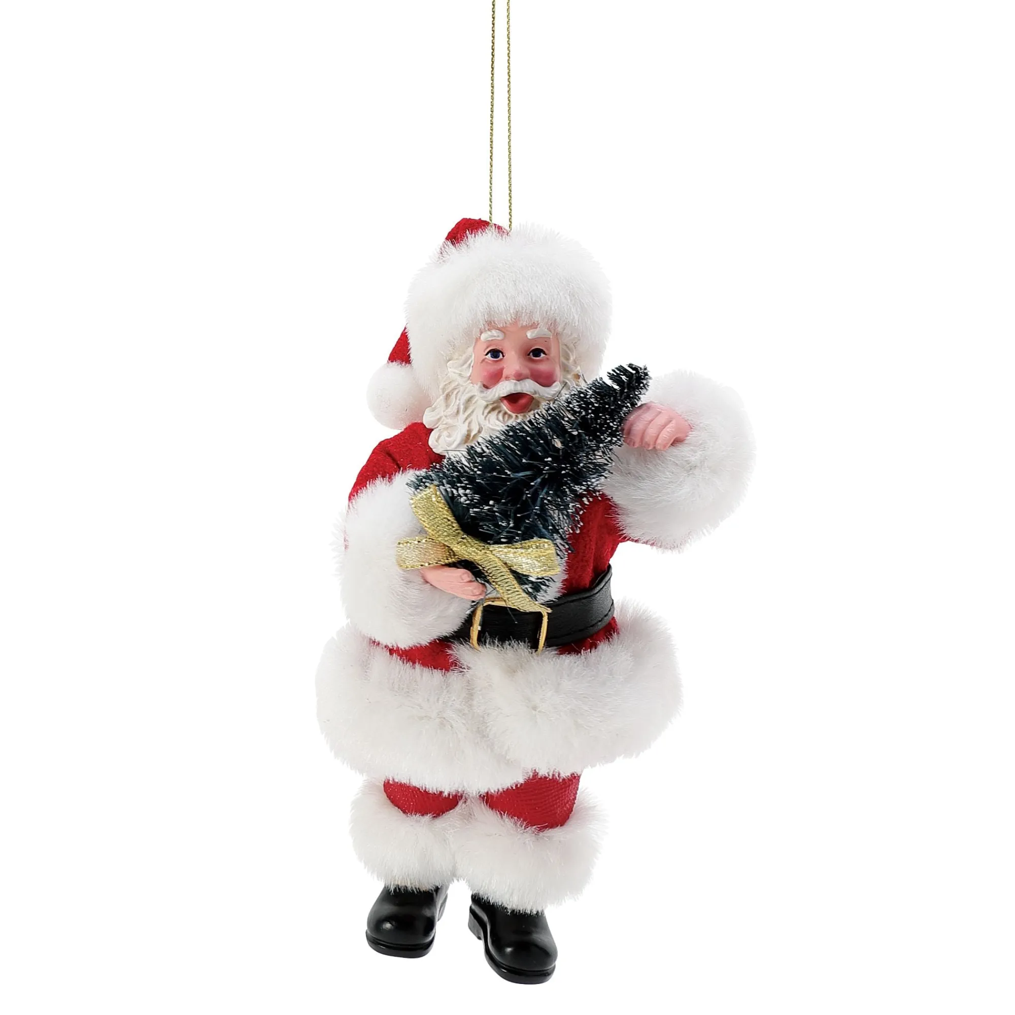 Department 56 Ornaments | Santas | Santa's Tree Orn