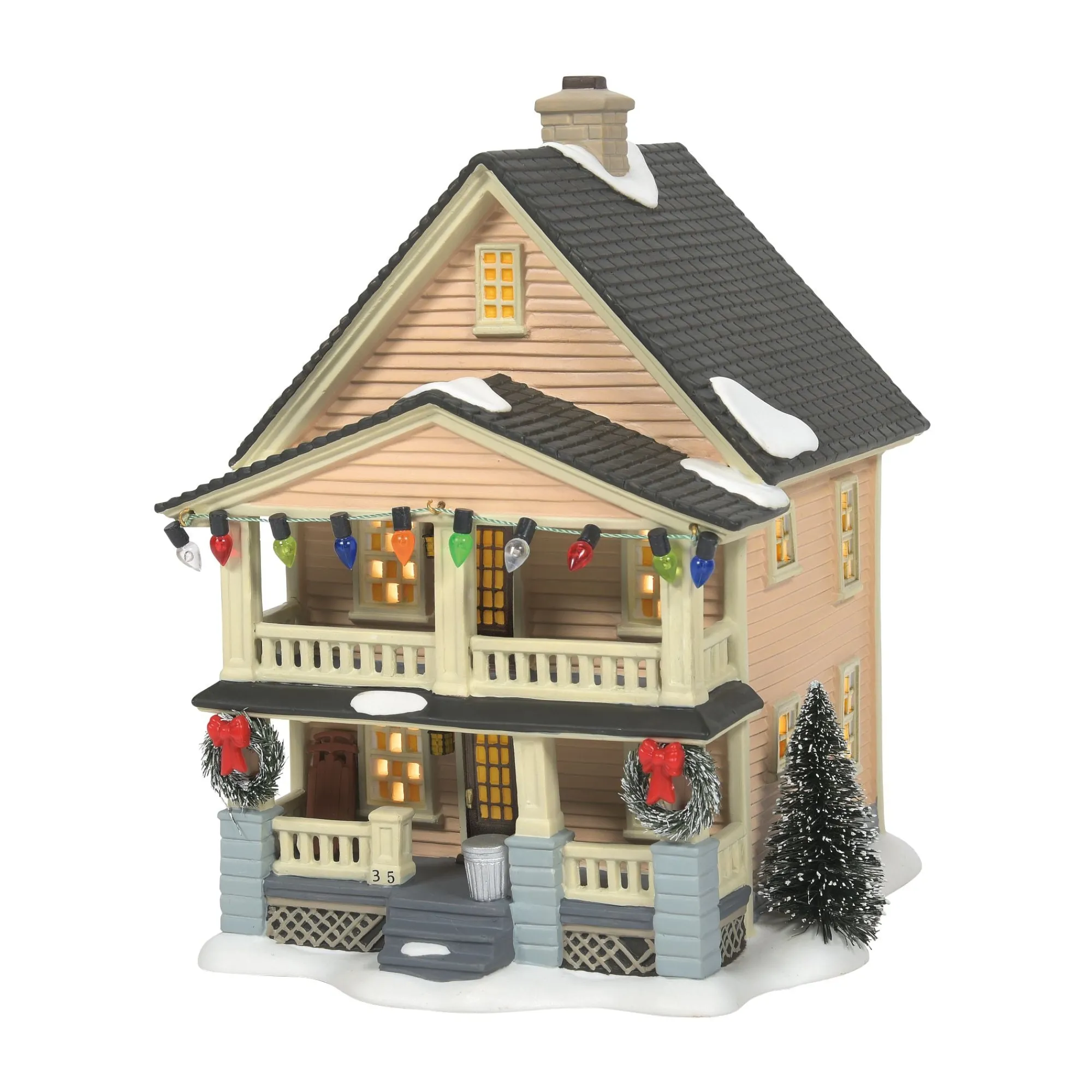 Department 56 Village Lighted Buildings | Schwartz's House