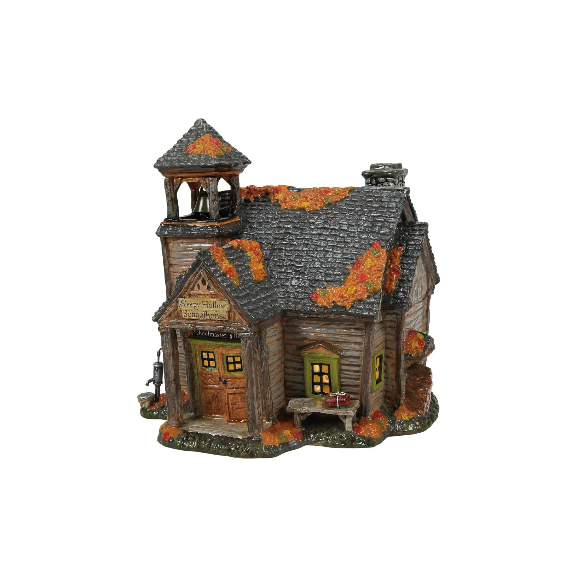 Department 56 Village Lighted Buildings | Sleepy Hollow School House