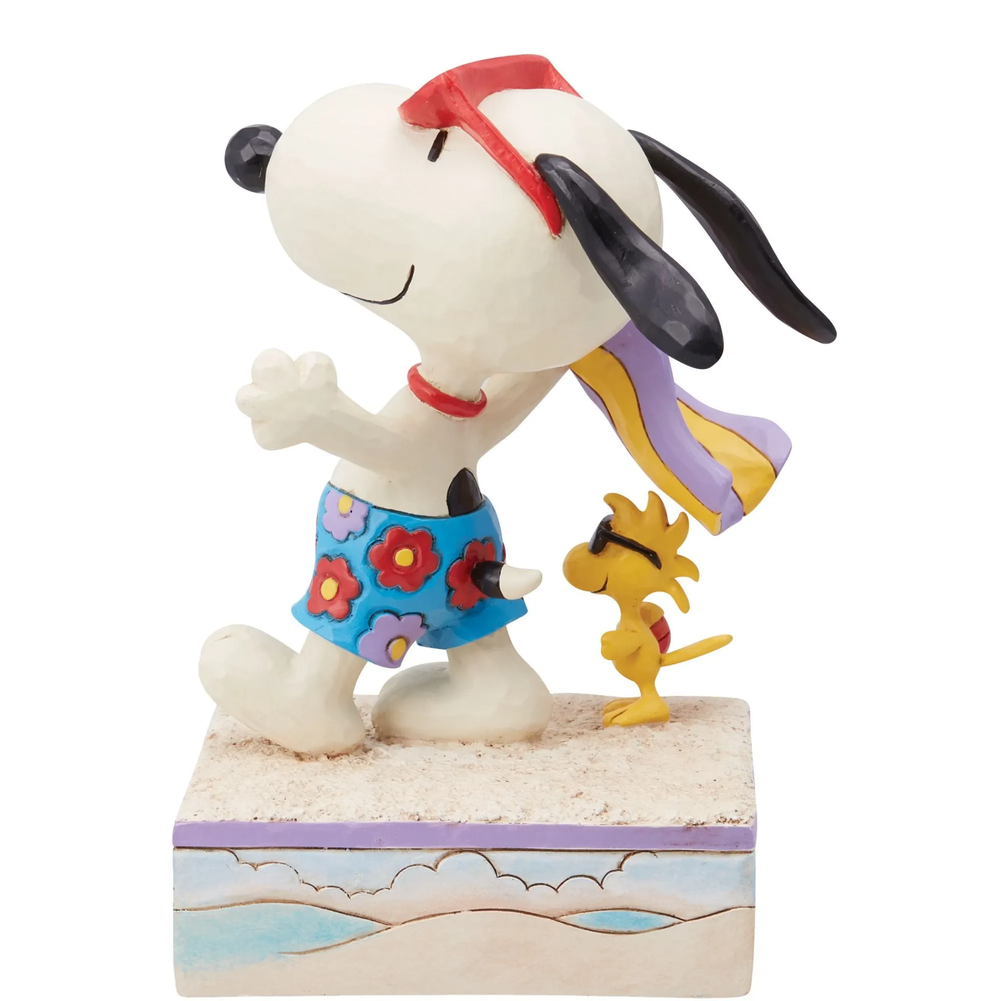 Enesco Gift Figurines | Snoopy & Woodstock at Beach