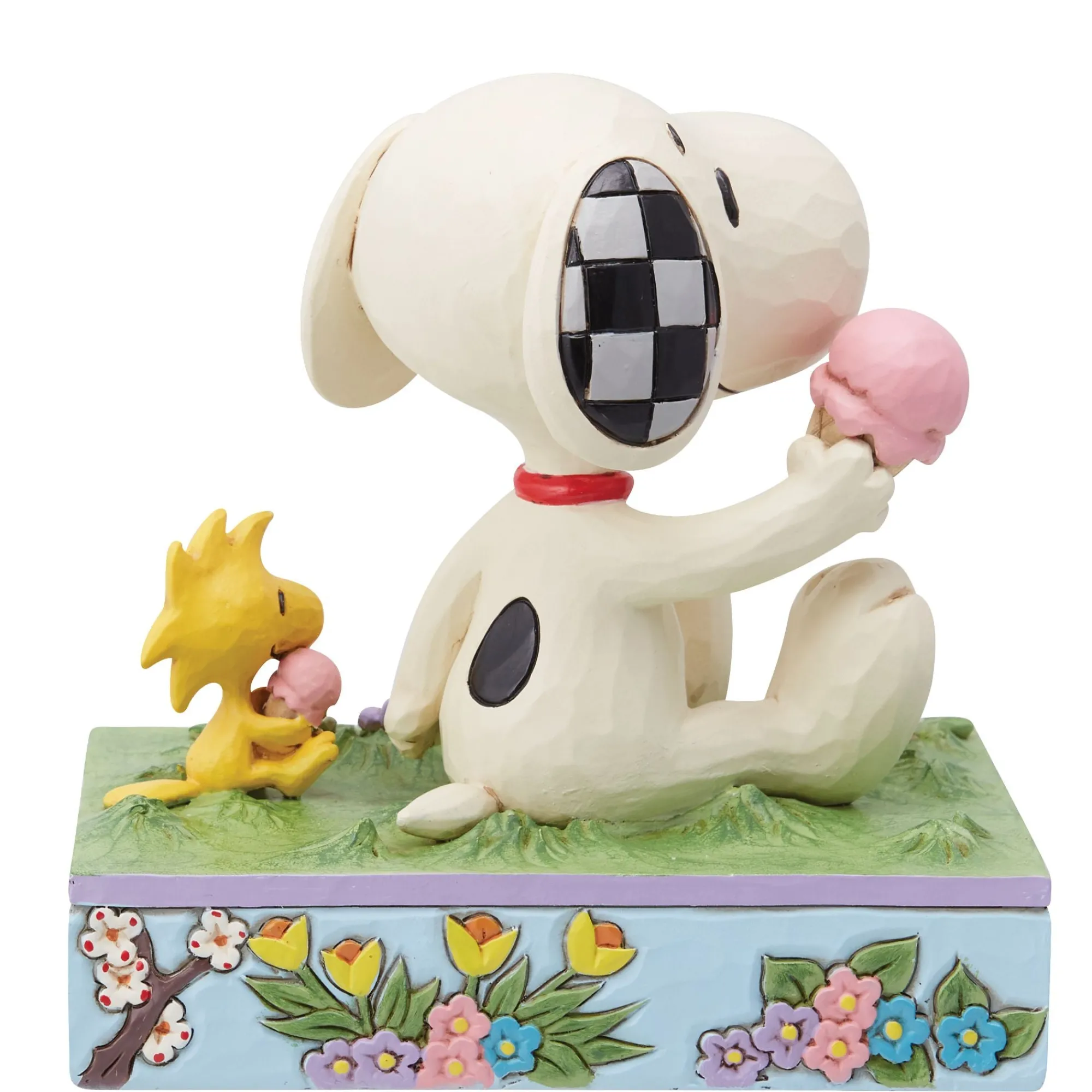 Enesco Gift Figurines | Snoopy & Woodstock Eating Ice