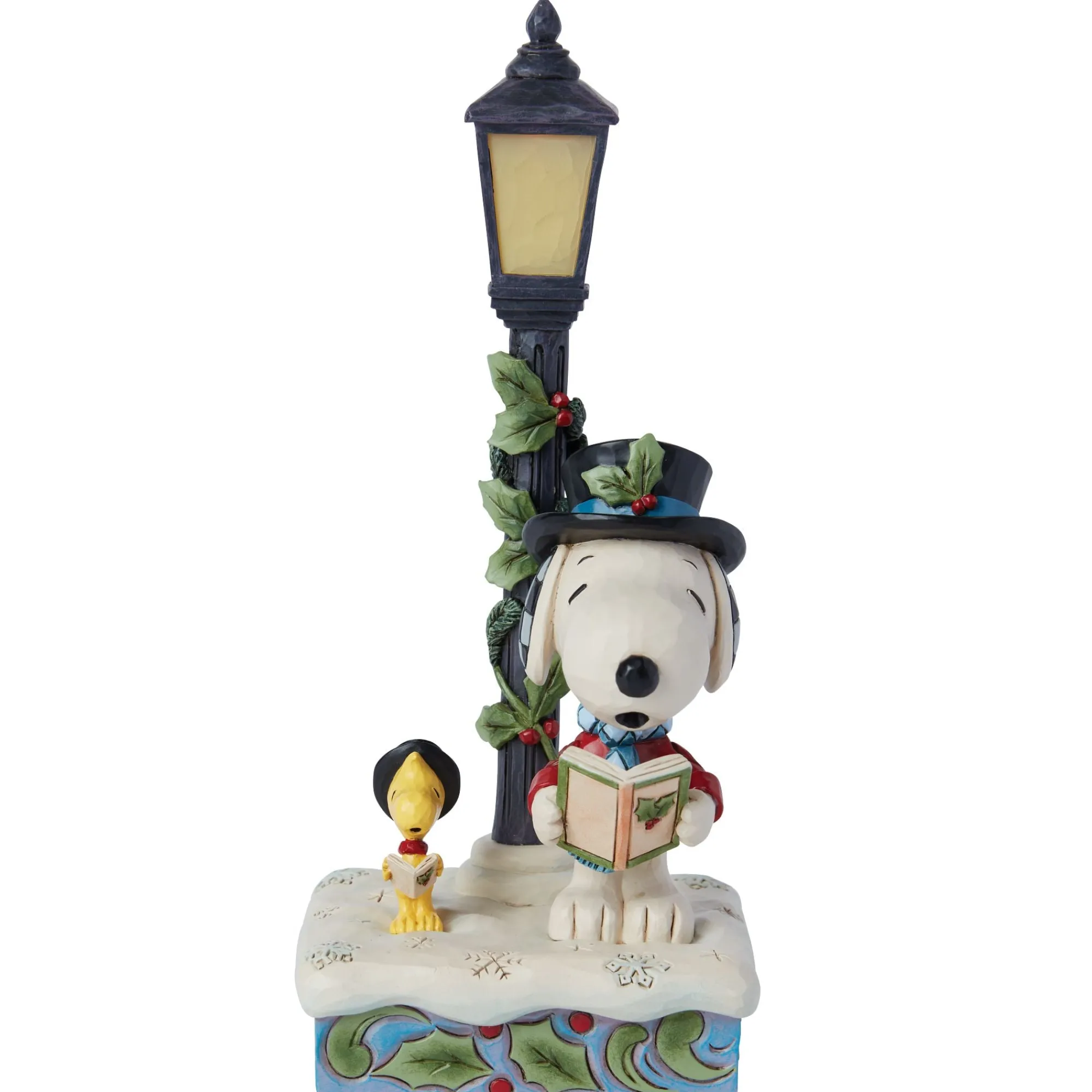 Enesco Gift Figurines | Snoopy & Woodstock Lamp Post