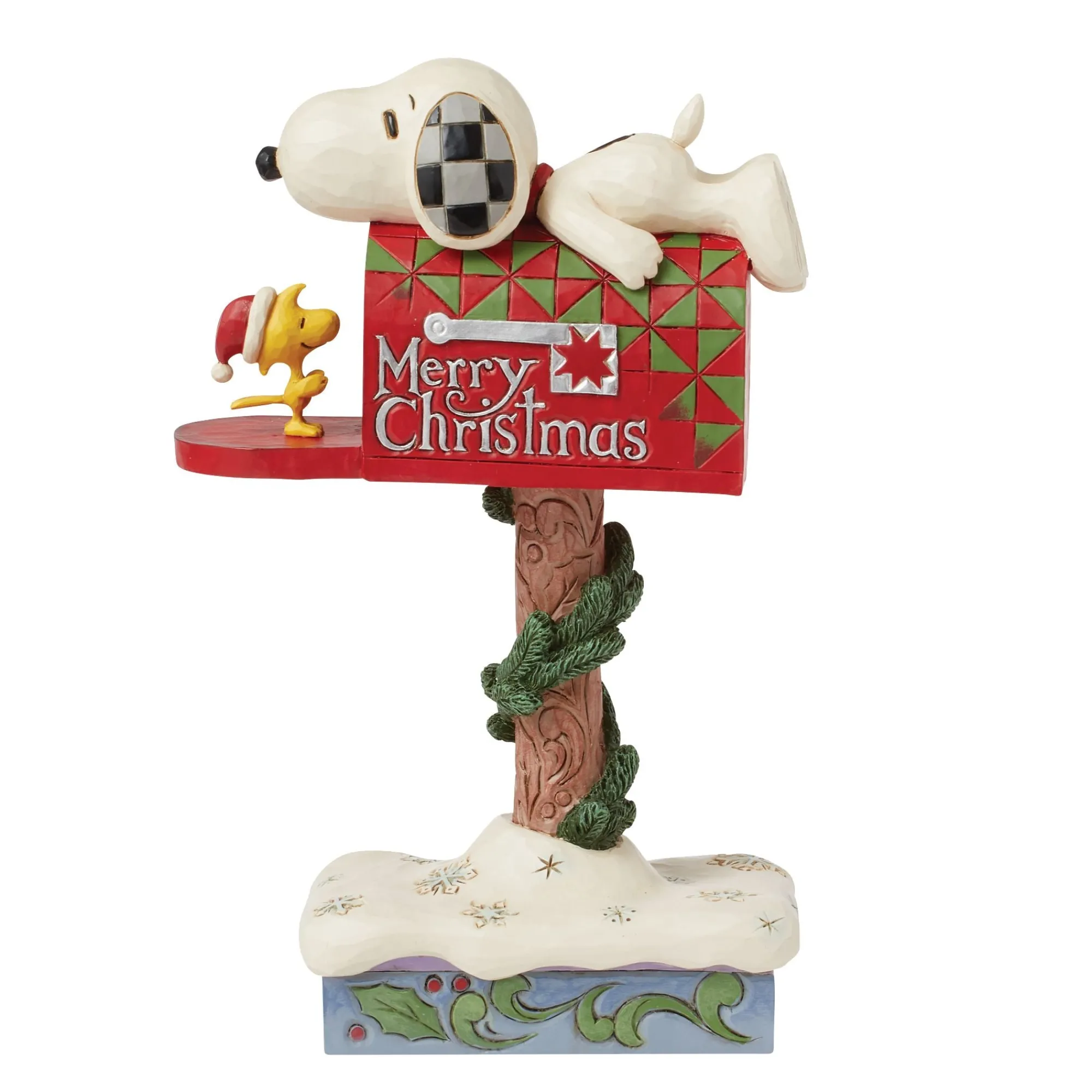 Enesco Gift Figurines | Snoopy & Woodstock Mailbox