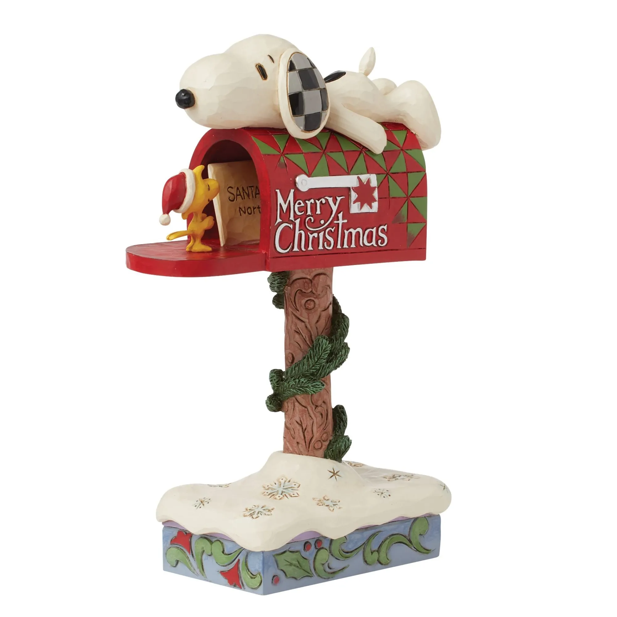 Enesco Gift Figurines | Snoopy & Woodstock Mailbox