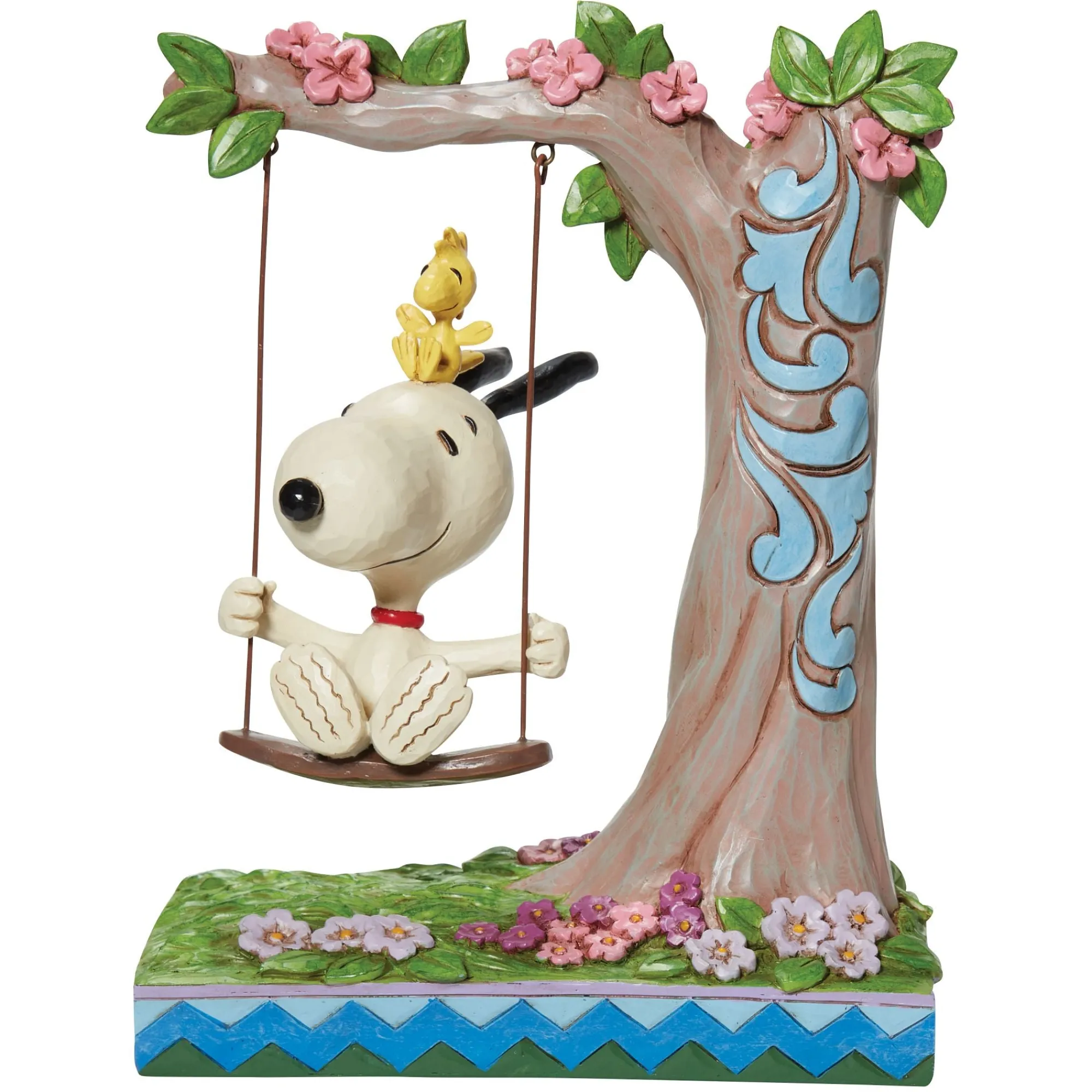 Enesco Gift Figurines | Snoopy & Woodstock on Swing