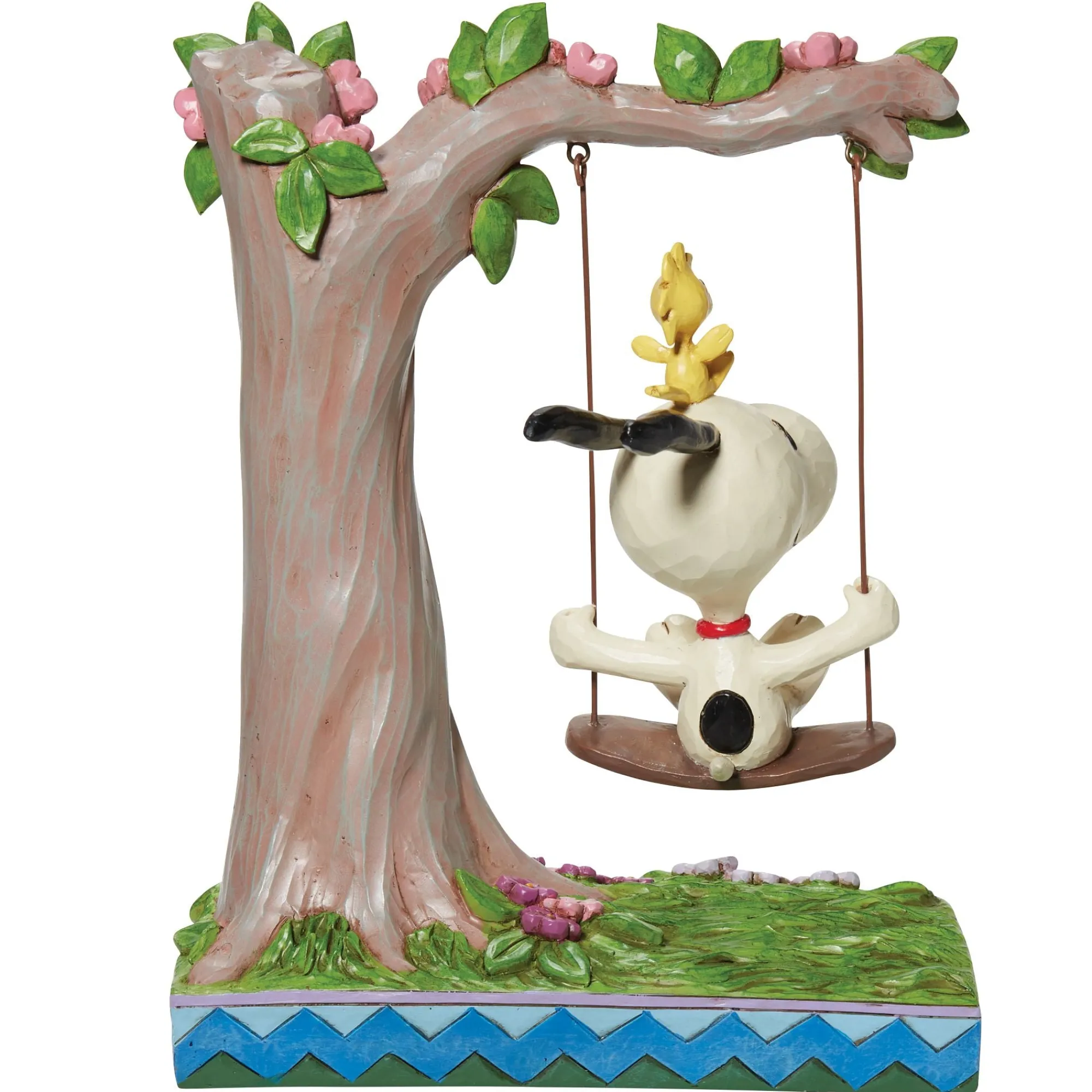 Enesco Gift Figurines | Snoopy & Woodstock on Swing