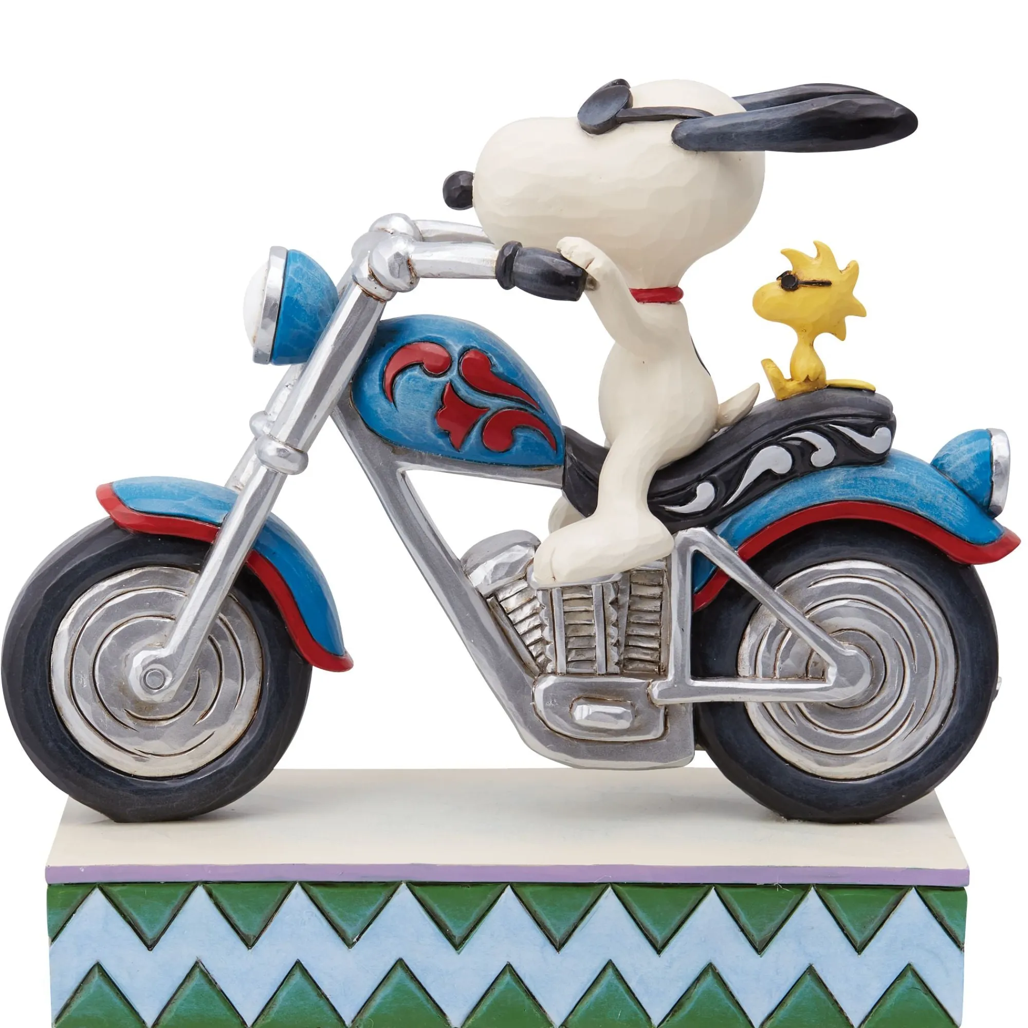 Enesco Gift Figurines | Snoopy & Woodstock Riding Moto