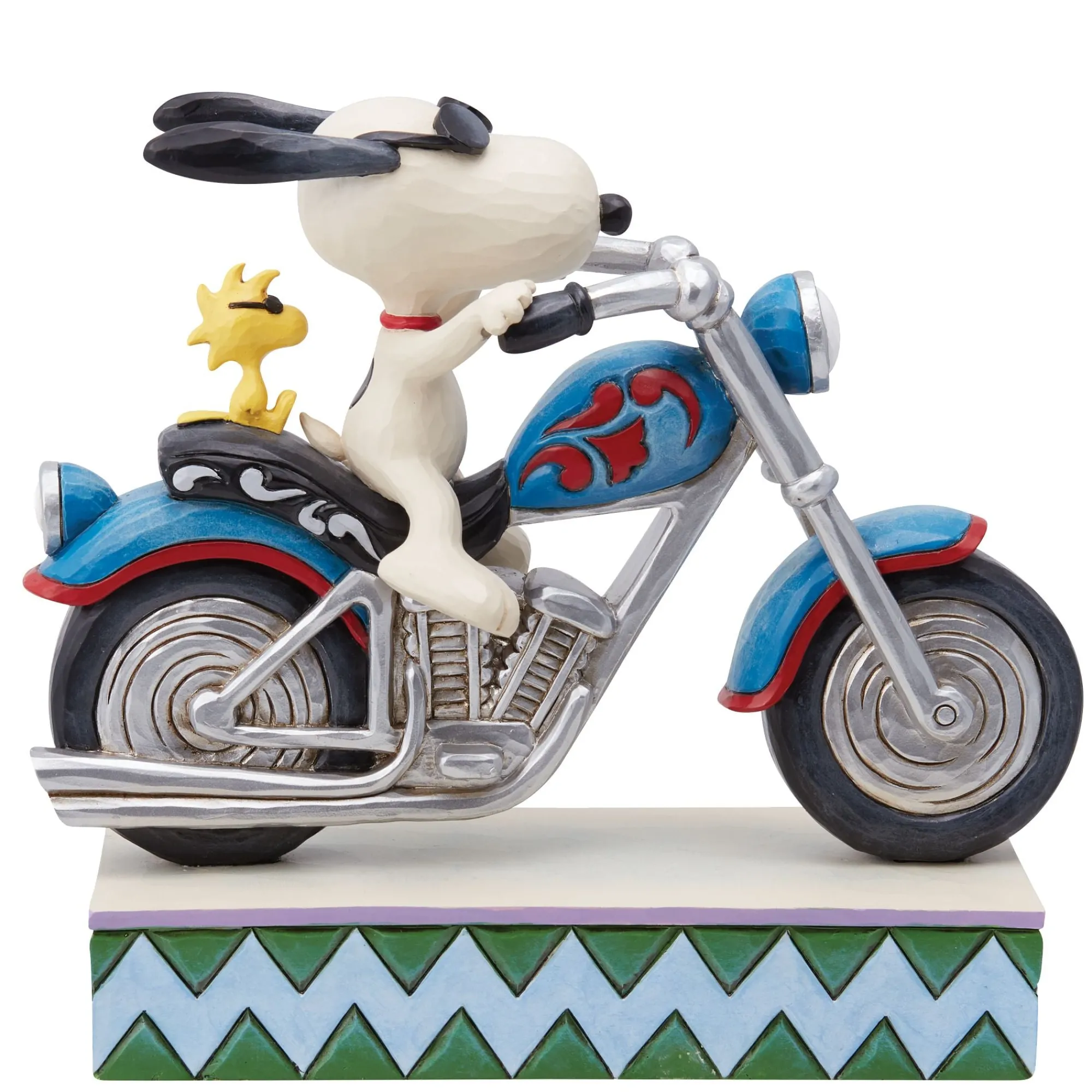 Enesco Gift Figurines | Snoopy & Woodstock Riding Moto