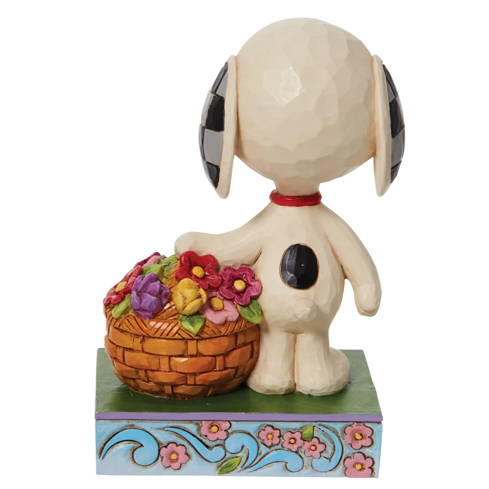 Enesco Gift Figurines | Snoopy Basket of Tulips