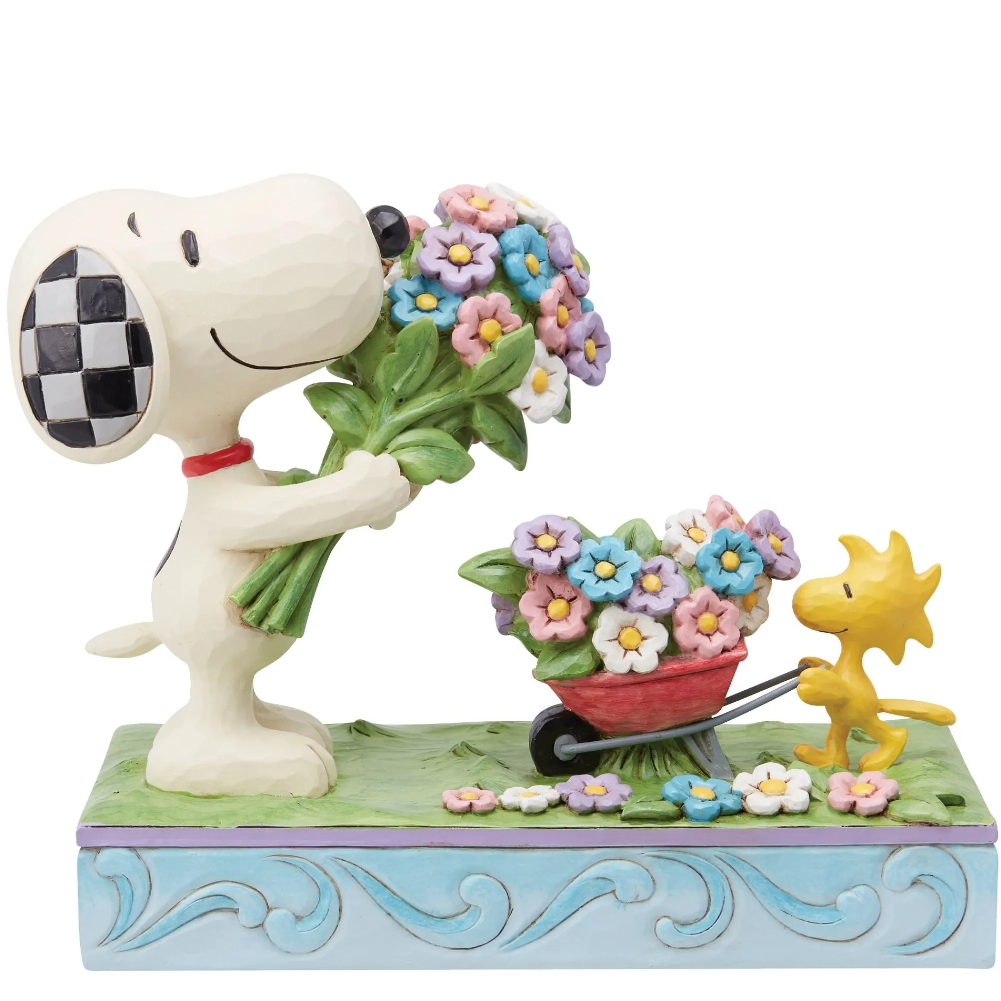 Enesco Gift Figurines | Snoopy Flowers & Woodstock