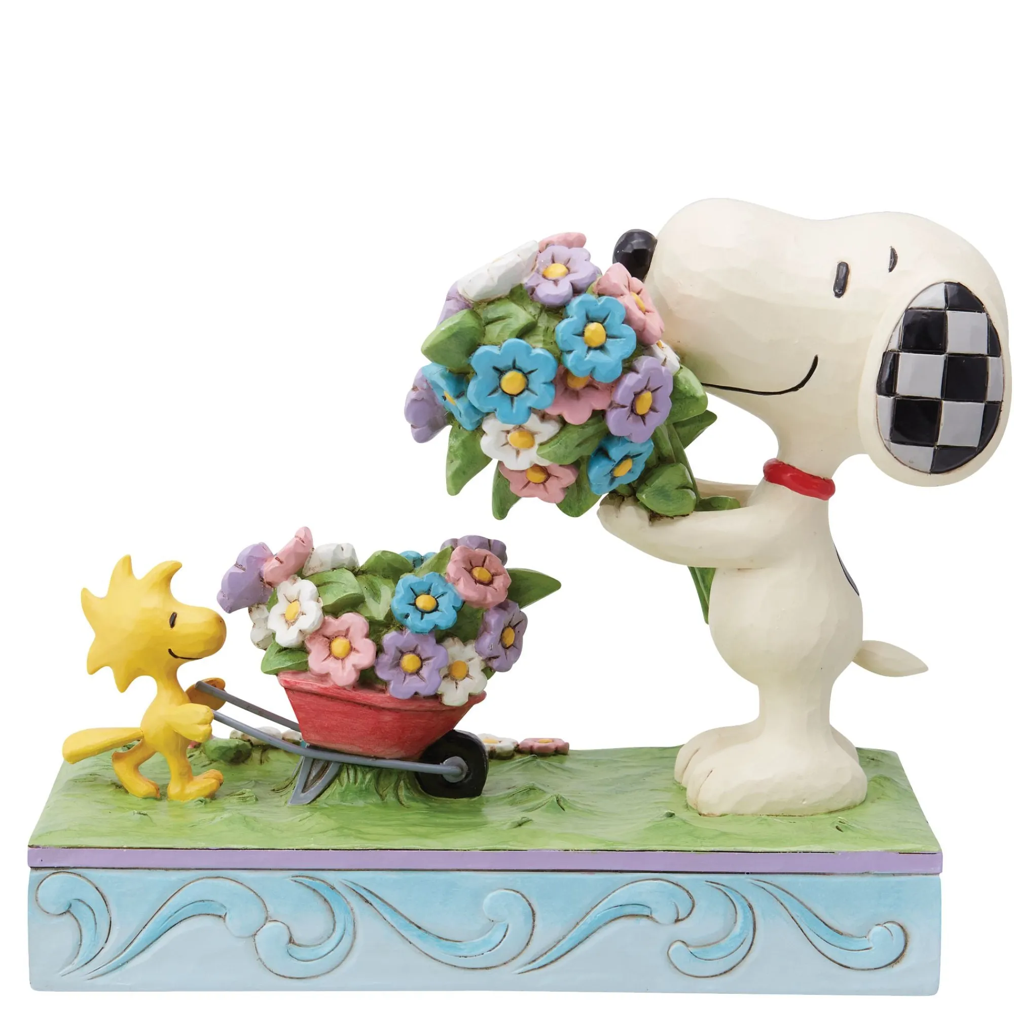 Enesco Gift Figurines | Snoopy Flowers & Woodstock