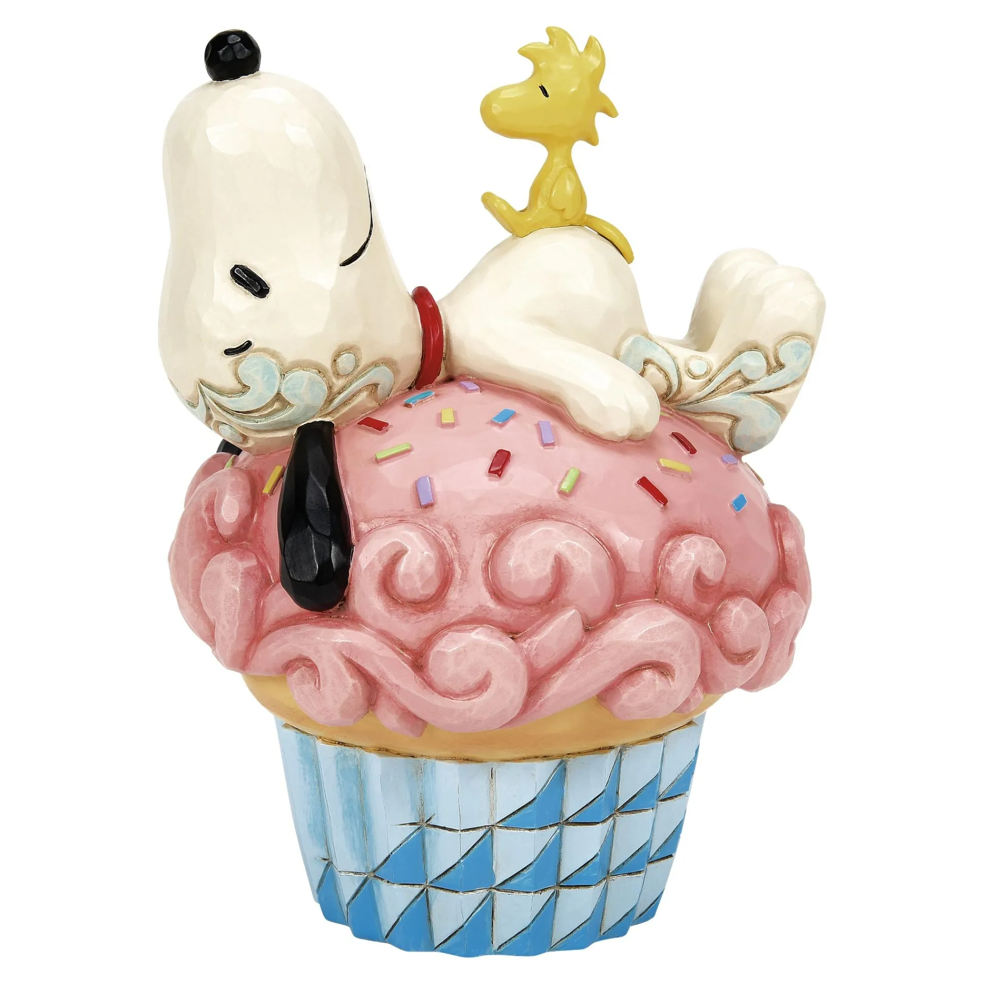 Enesco Gift Figurines | Snoopy Laying on Cupcake