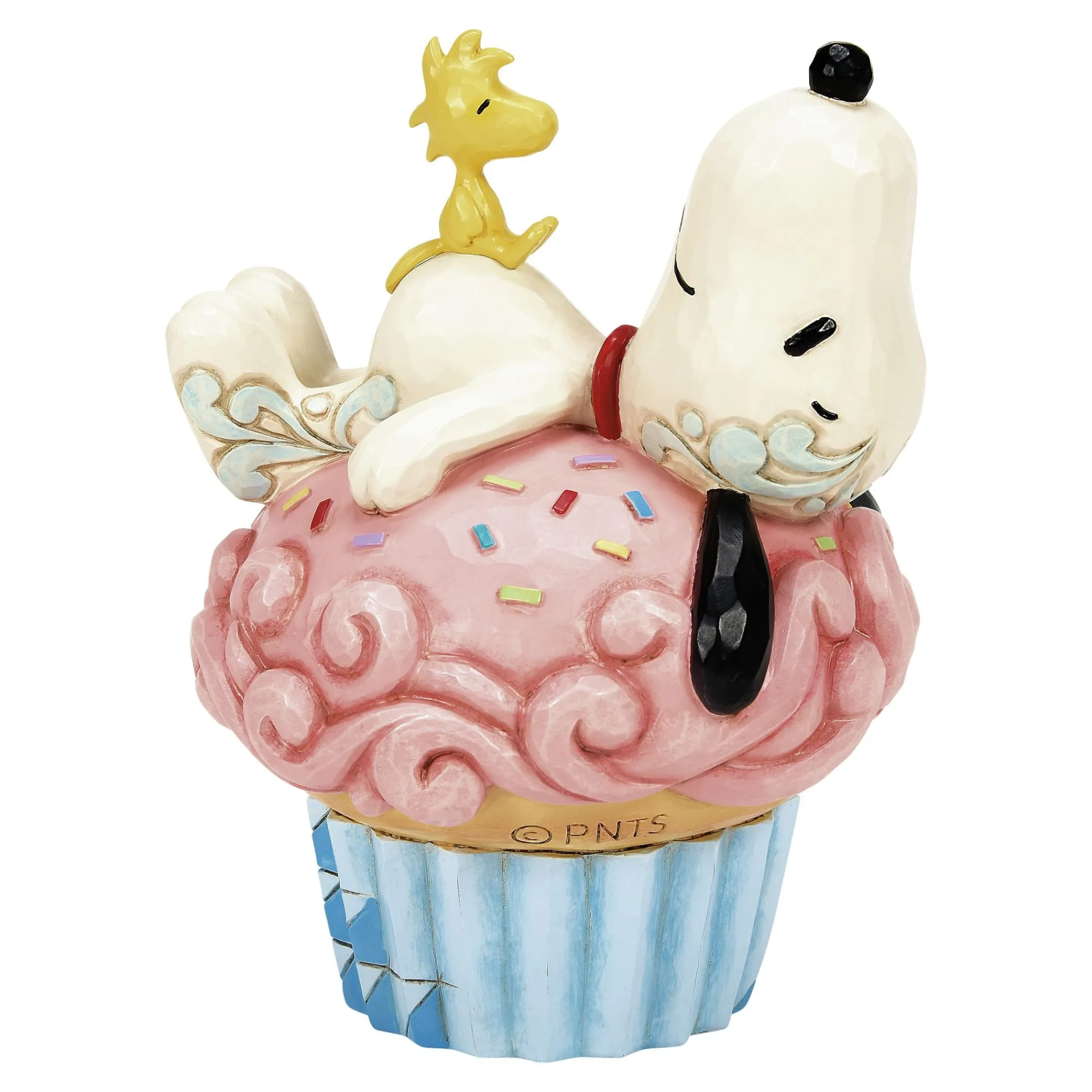 Enesco Gift Figurines | Snoopy Laying on Cupcake