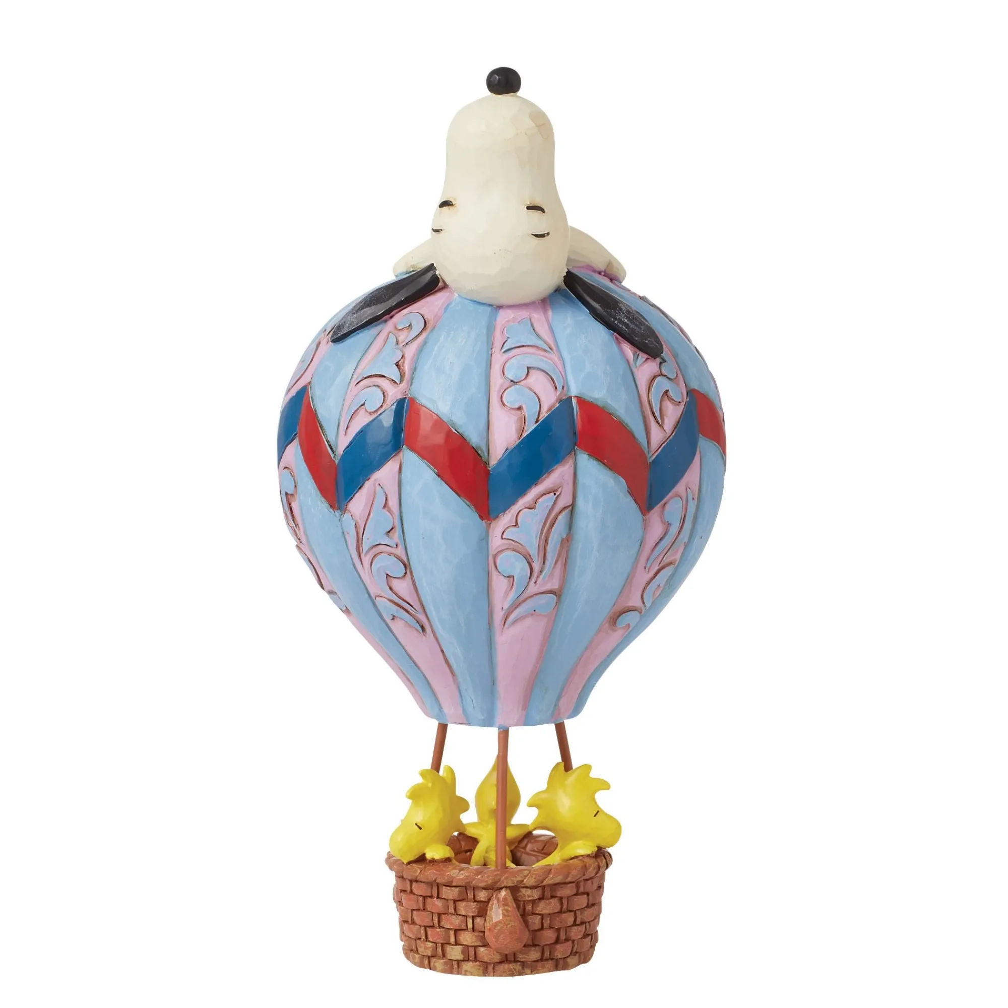 Enesco Gift Figurines | Snoopy laying on Hot Air Ballo