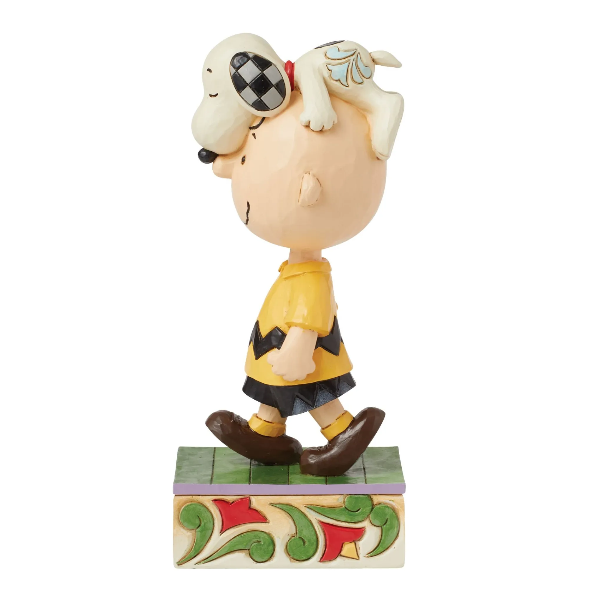 Enesco Gift Figurines | Snoopy on Charlie Brown's Head