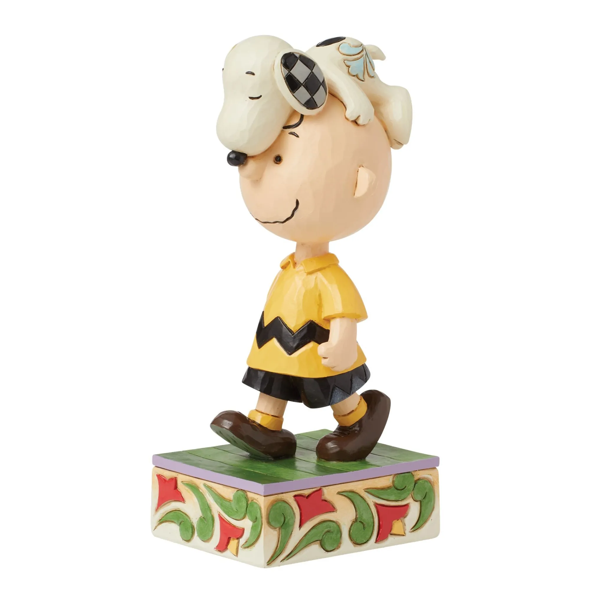 Enesco Gift Figurines | Snoopy on Charlie Brown's Head